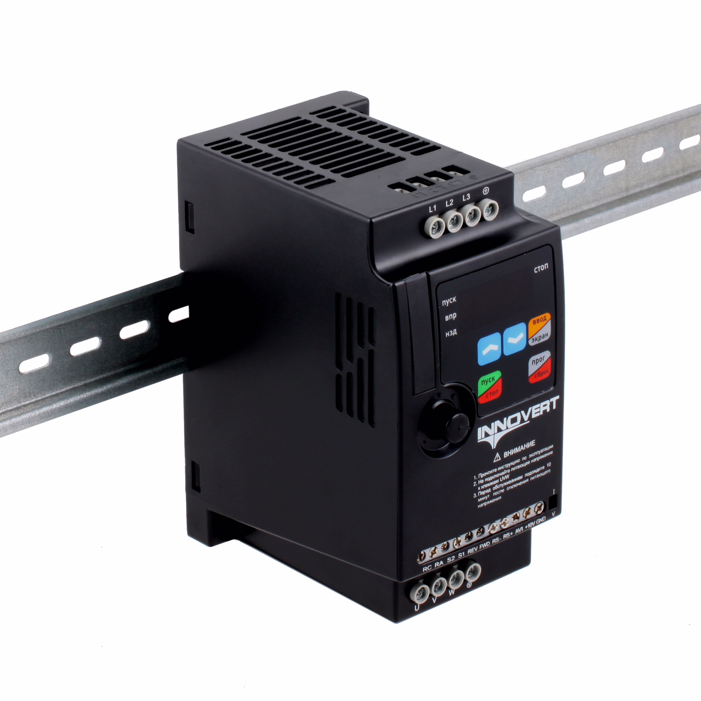 Преобразователь частоты INNOVERT ISD mini plus ISD112M43E, 1,1кВт, 380В, 3.0 А