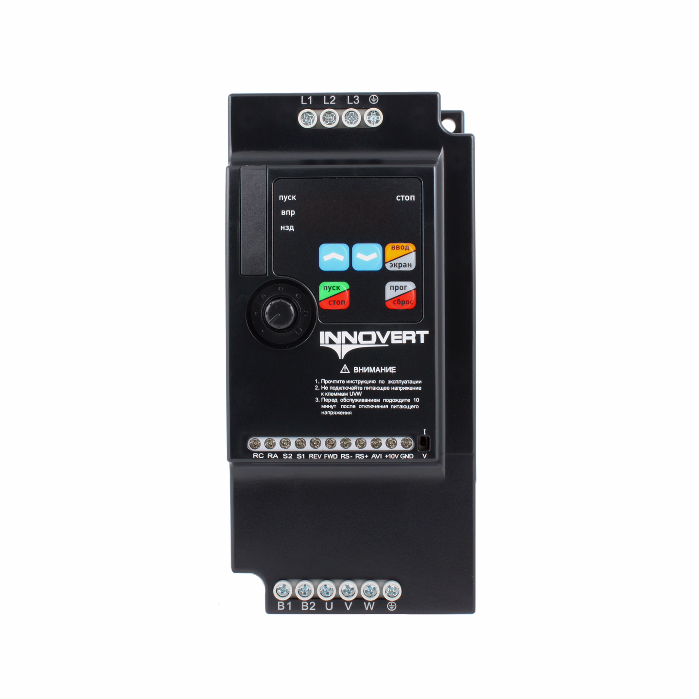Преобразователь частоты INNOVERT VENT IVD302B21E, 3,0кВт, 220В, 13А