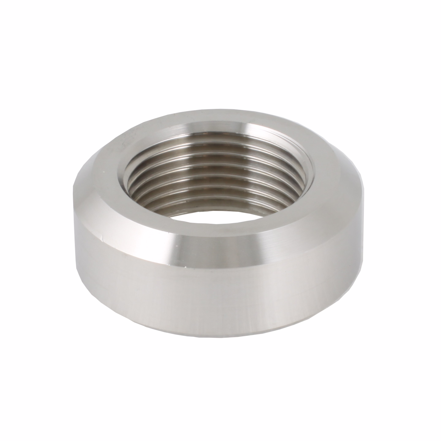Приварная бобышка, резьба 3/4" PF (цилиндрическая), нерж.сталь SUS304