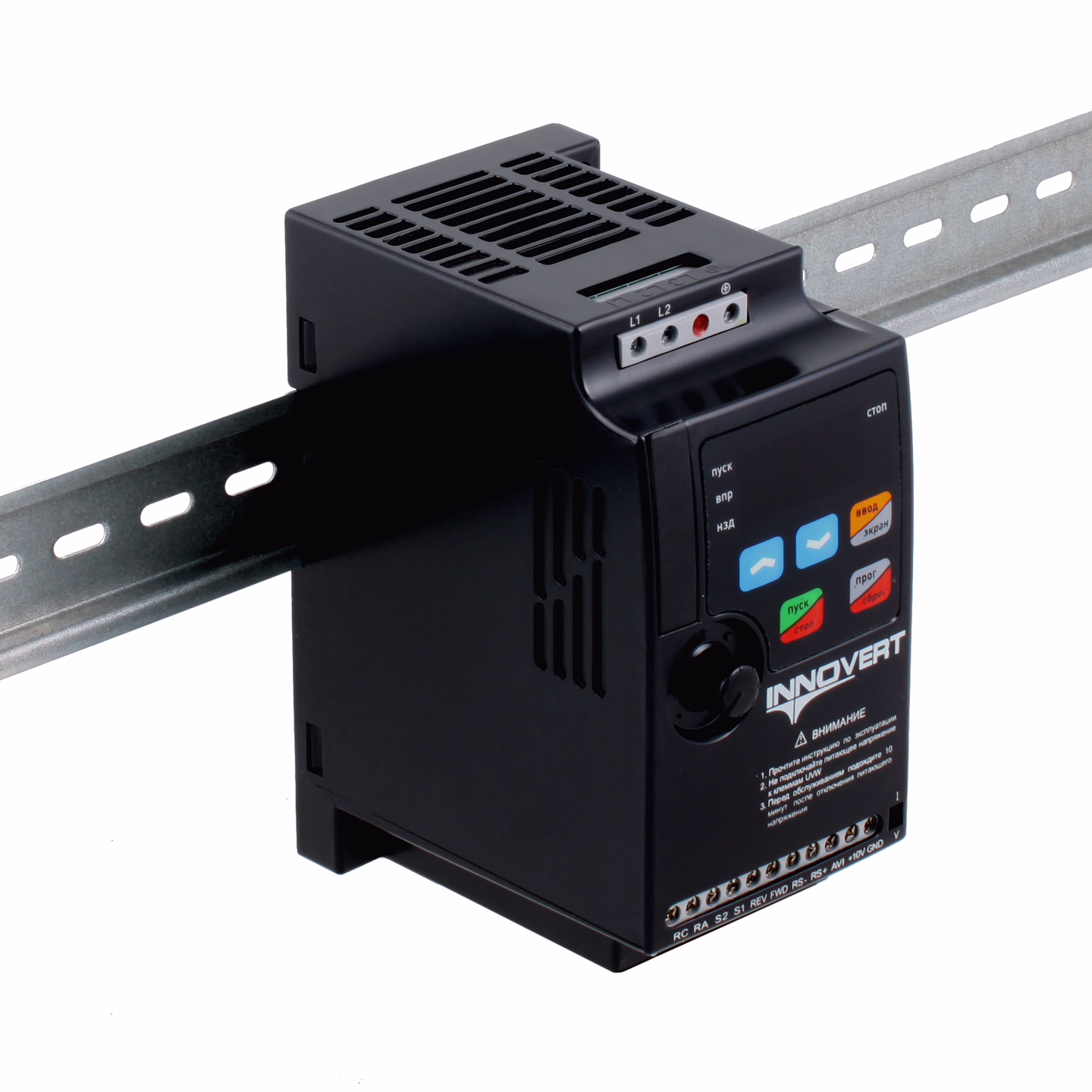 Преобразователь частоты INNOVERT VENT IVD152B21E, 1,5кВт, 220В, 7А