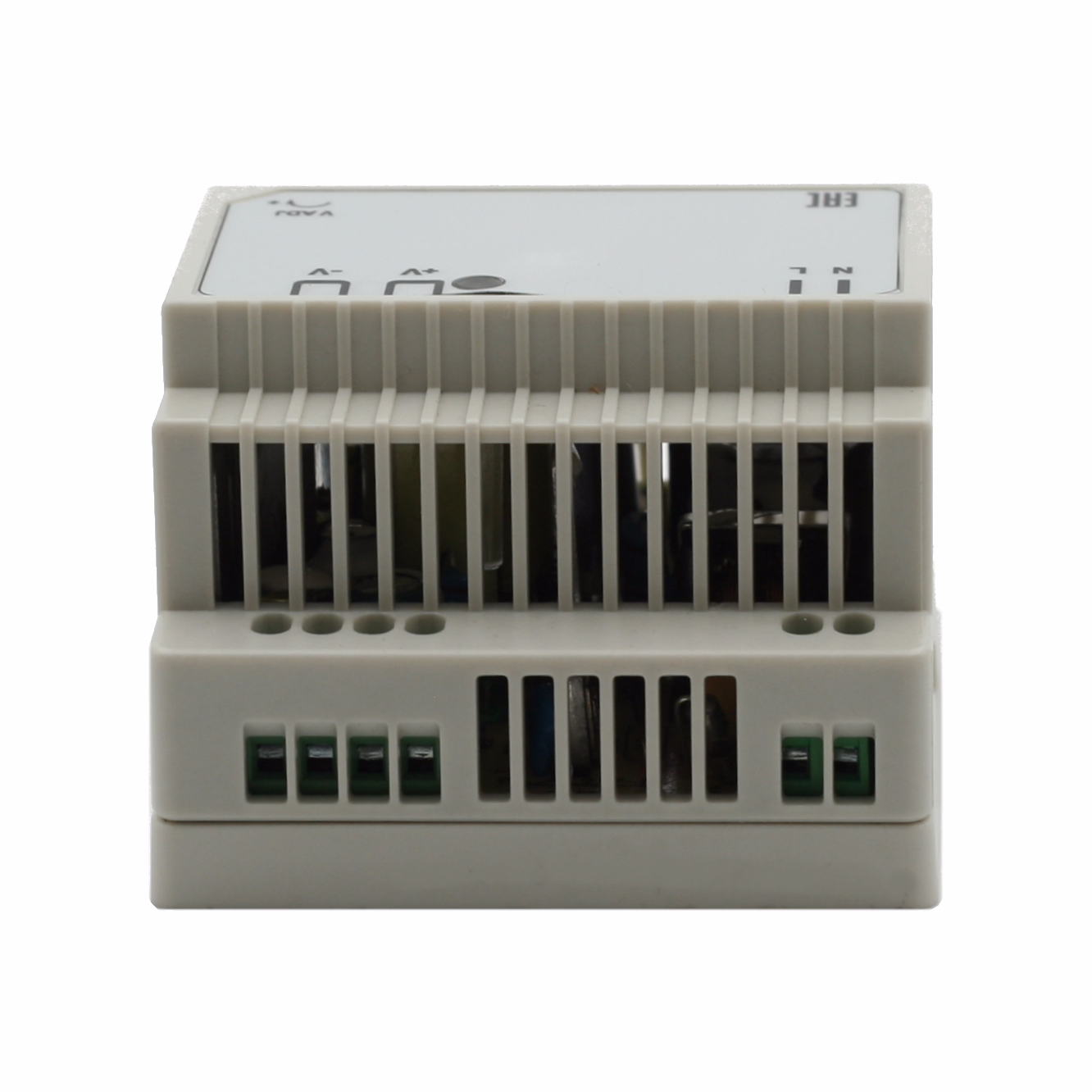 Источник питания INNOCONT. Вход: 220VAC, 0.48А, выход: 30W, 24VDC, 1.5A, -10 +50С, IP20, типы защиты: КЗ, перегрузка, перенапряжение SB-D-30-24