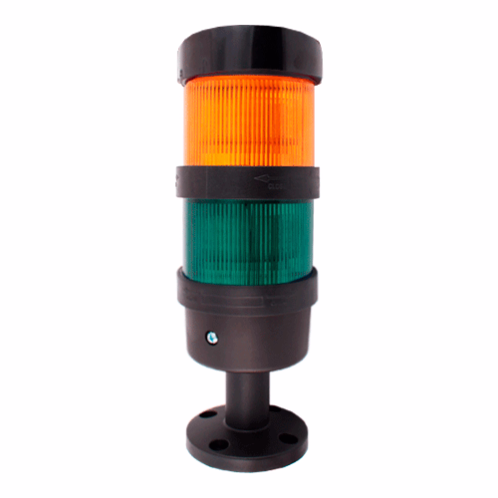 Светосигнальная колонна INNOCONT TL70-220-YG-55