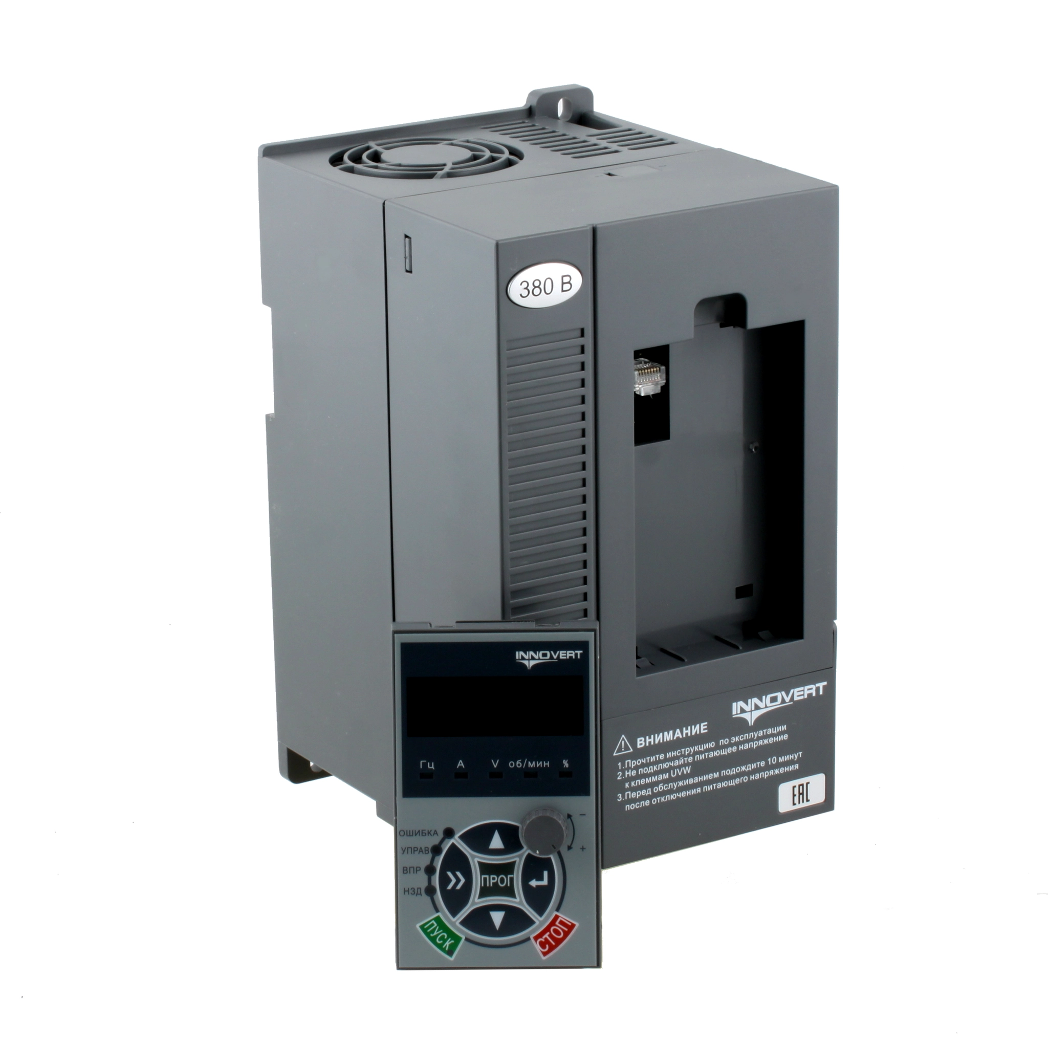 Преобразователь частоты INNOVERT PUMP IHD222P43T, 2,2кВт, 380В, 6А