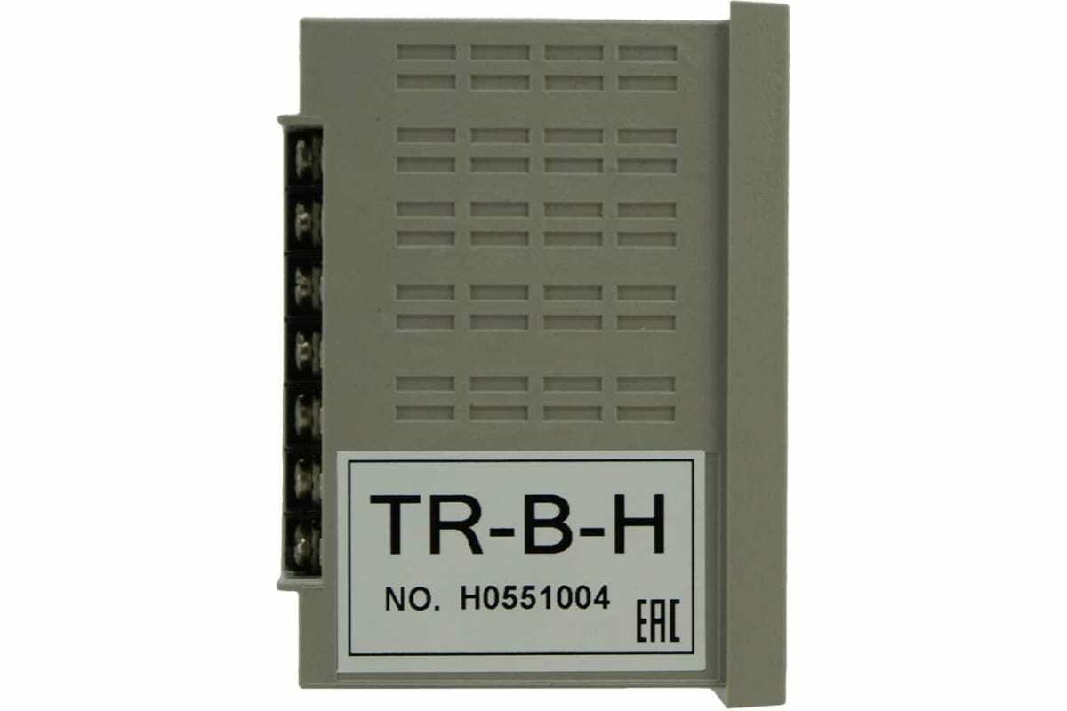 Температурный контроллер INNOCONT, 2 дисплея, 4 разряда, 48x96x62 мм, 2 аварийных выхода, 110-220VAC, выход: реле + твердотельное реле TR-B-H