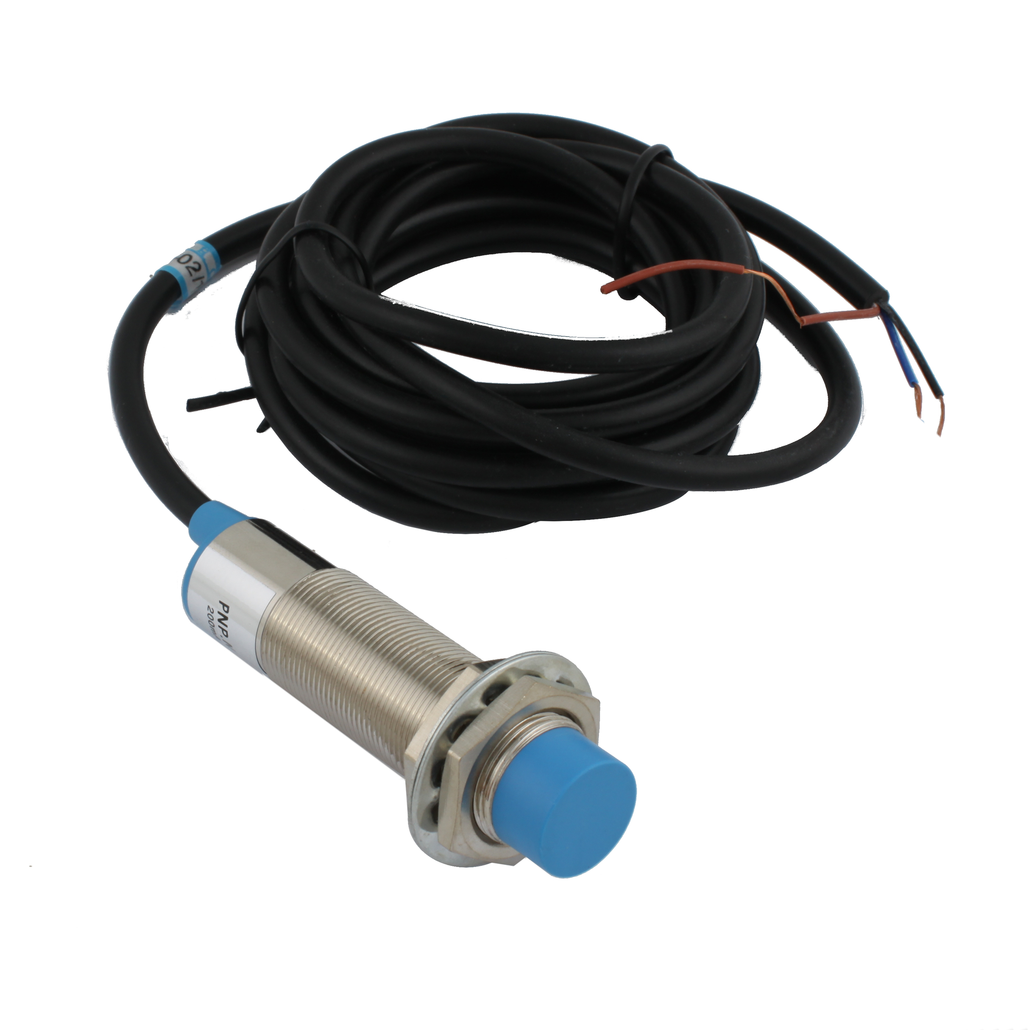 Емкостный датчик INNOCONT, M18x1, L=71 мм, зона срабатывания 10 мм, -25 +60 С, 12…24 VDC, IP65, выход: PNP NO, макс. ток 200 мА, кабель 2 м SC-18P10C