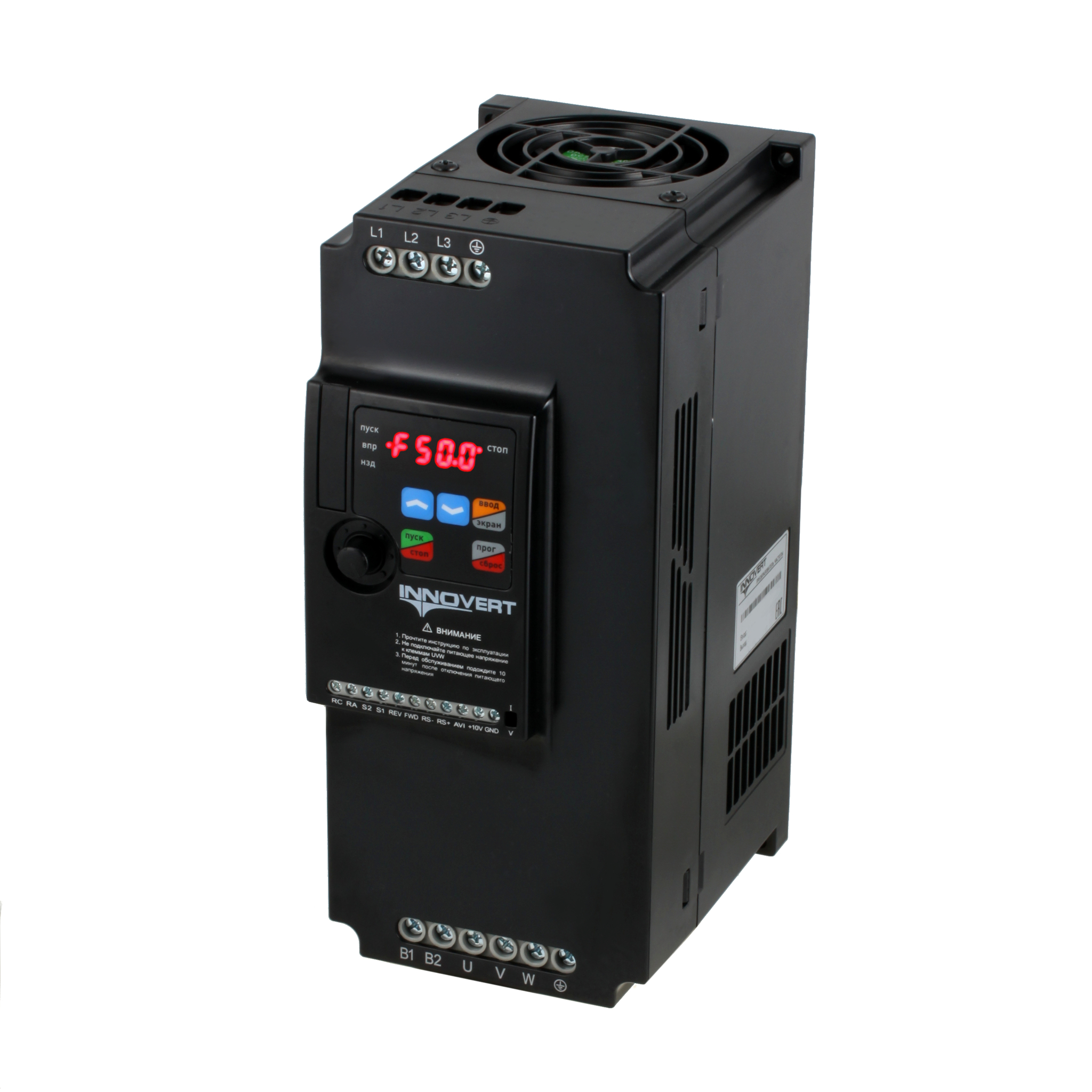 Преобразователь частоты INNOVERT VENT IVD113A43E, 11,0кВт, 380В, 24А