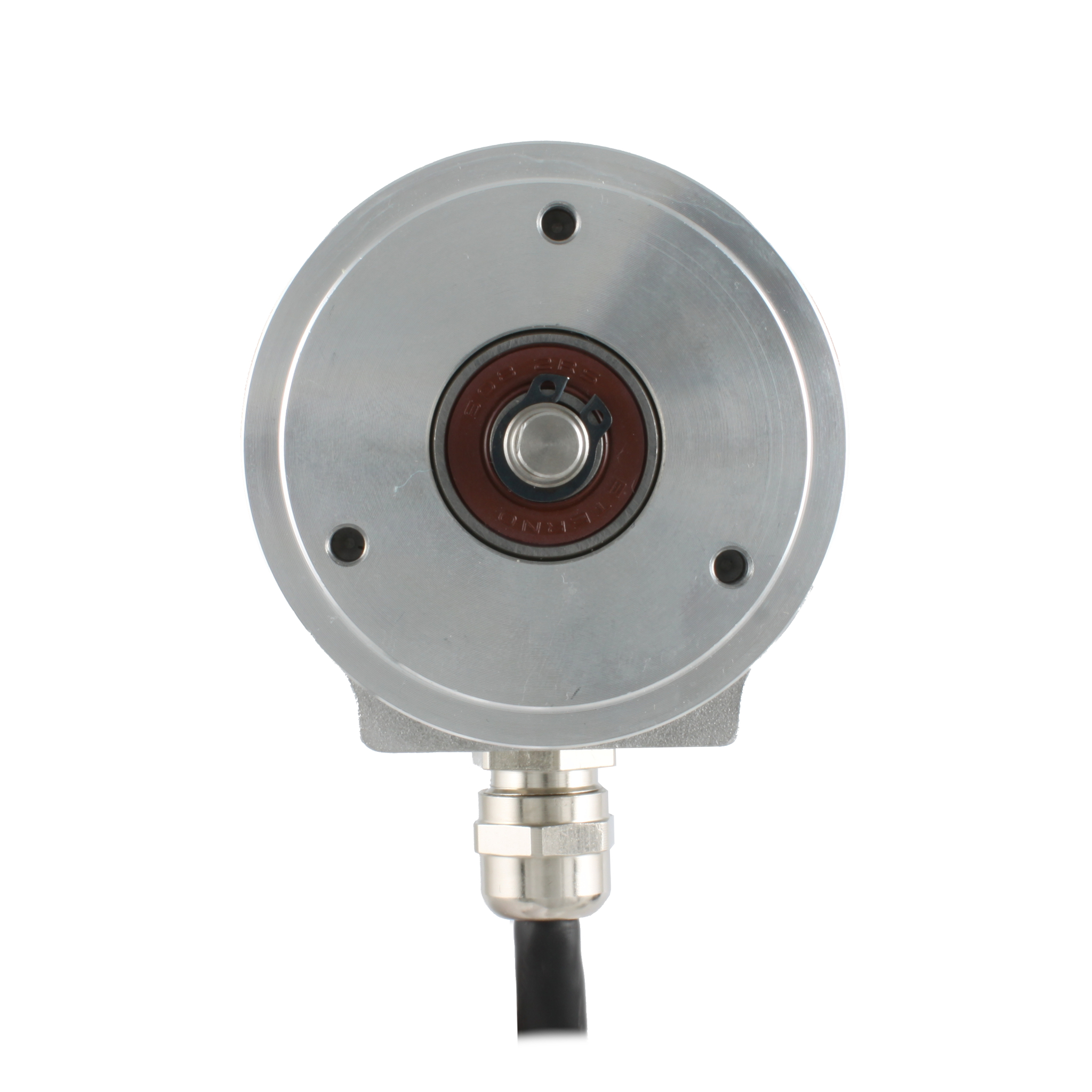 Инкрементальный программируемый энкодер INNOCONT D=58мм, выступающий вал 6мм, сервофланец, 5…30VDC, выход TTL/HT, IP 65