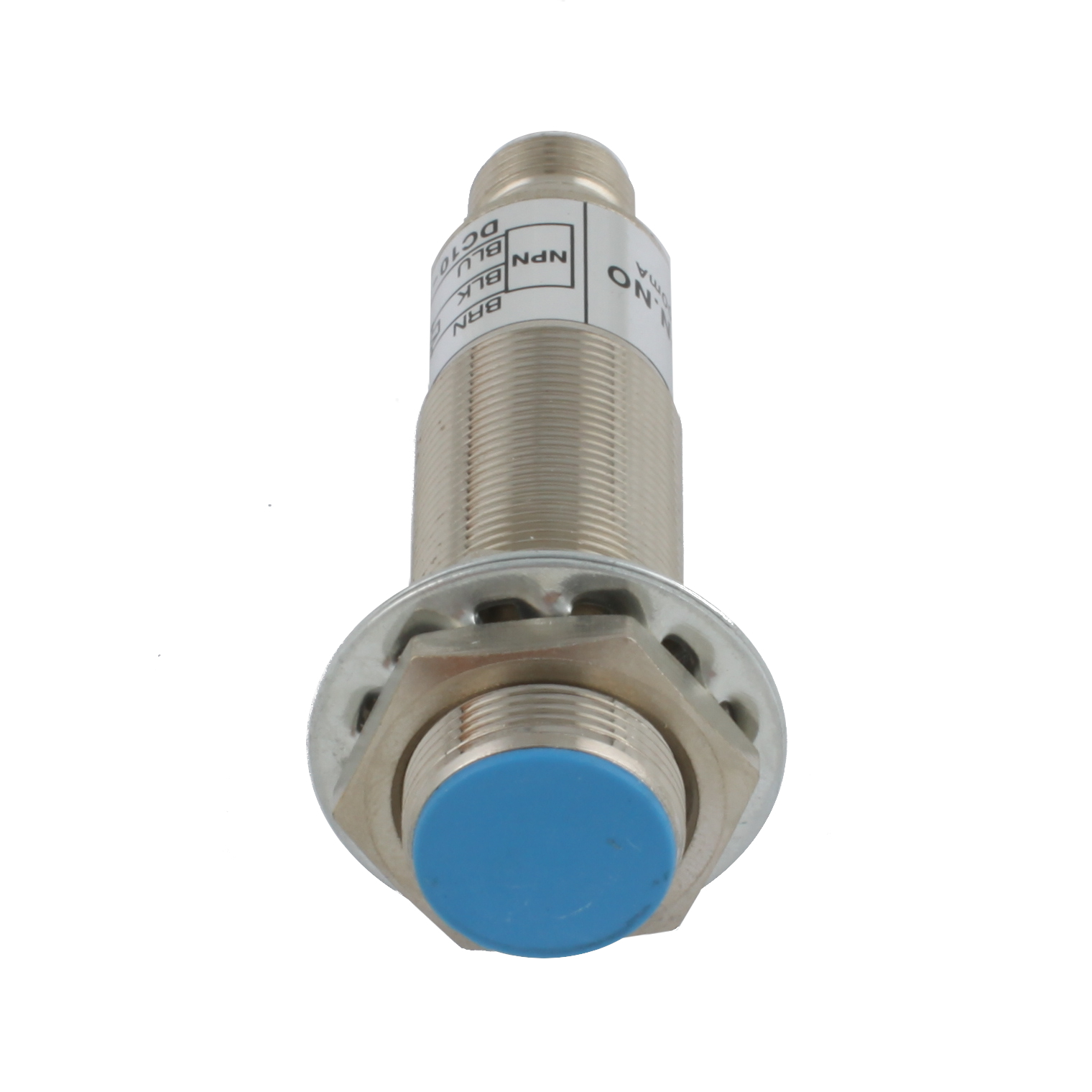 Индуктивный датчик INNOCONT, M18x1, L=73 мм, экранированный, зона срабатывания 5 мм, -25 +60 С, 12…24 VDC, IP67, выход: NPN NO, макс. ток 200 мА, разъем M12 SLI-18N5C