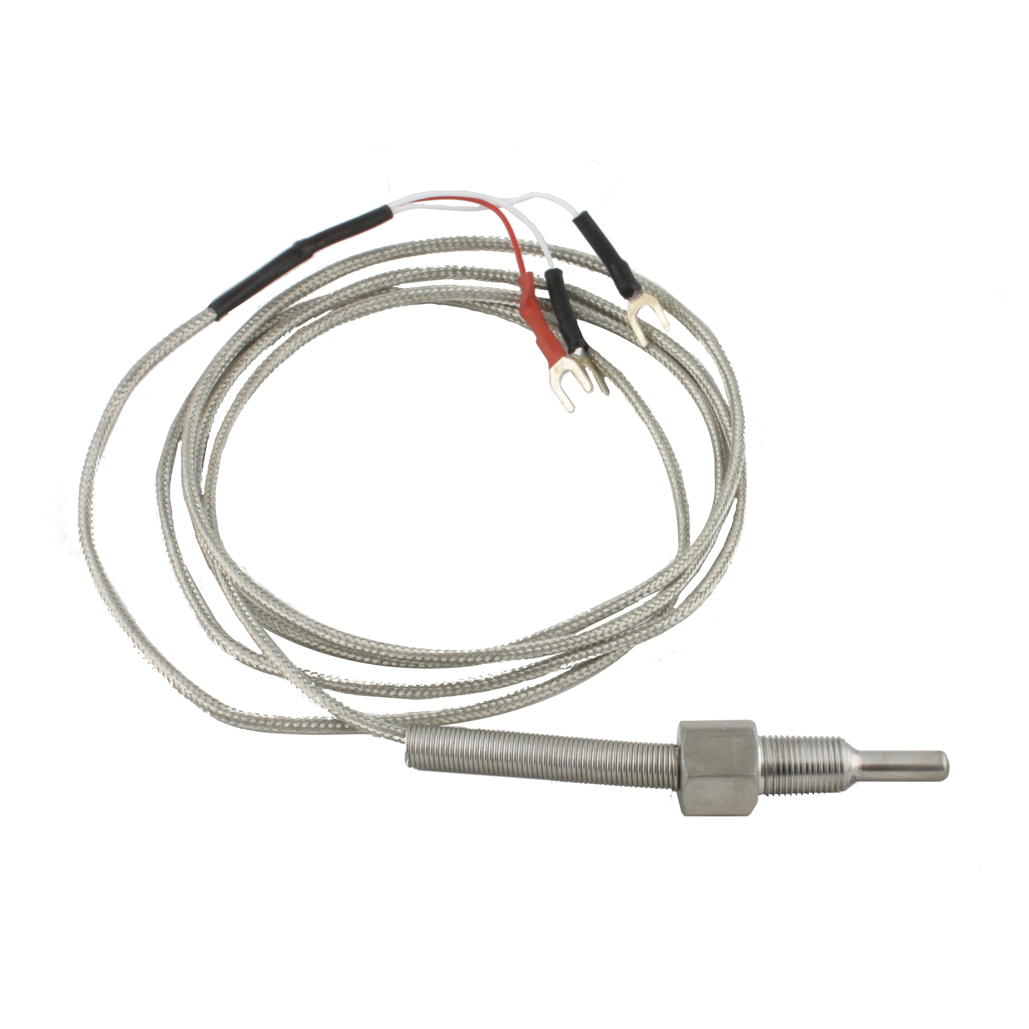 Датчик температуры INNOCONT с кабелем, исполнение N, спай Pt100, раб. часть: диаметр 4,8мм длина 30мм, резьба 1/8", длина кабеля 1.5м TS-W-N-Pt100-4,8-30-1,5-1/8