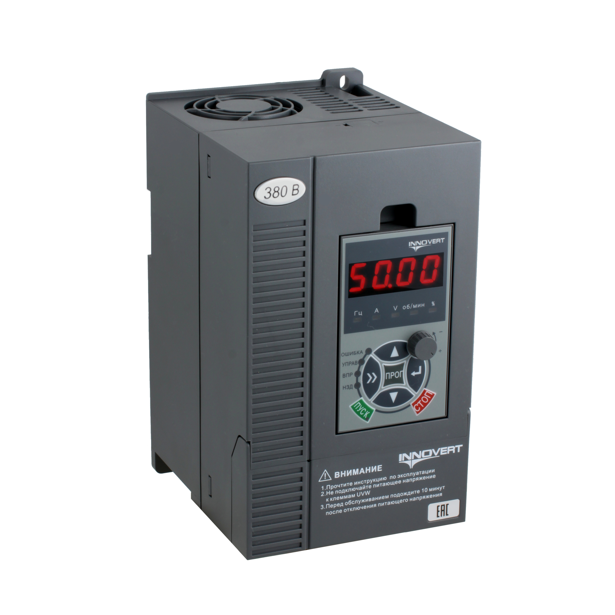 Преобразователь частоты INNOVERT PUMP IHD402P43T, 4,0кВт, 380В, 9А