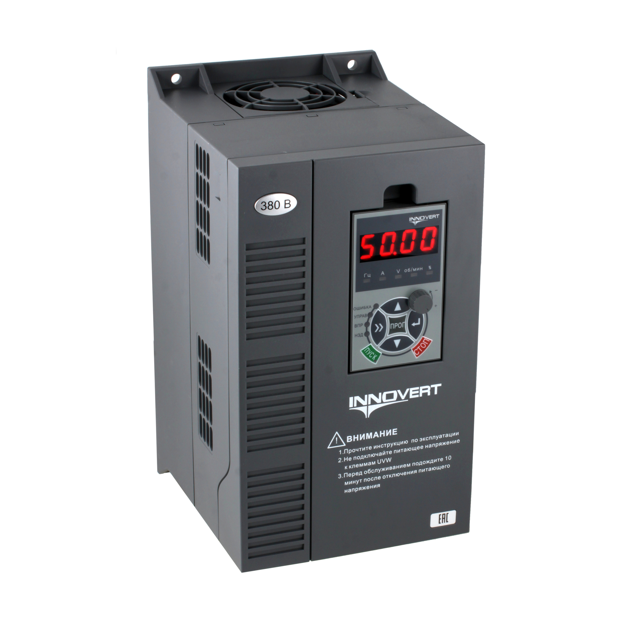 Преобразователь частоты INNOVERT PUMP IHD752P43T, 7,5кВт, 380В, 17А