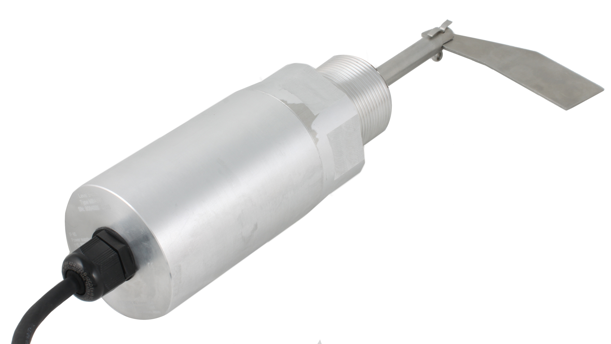 Механический ротационный датчик уровня сыпучих материалов INNOLEVEL в алюм. корпусе, -50 +80 С, Рmax=10 bar, 115-230 VAC, IP66, вибростойкость до 29g, лопасть 40х98 мм, нерж. сталь