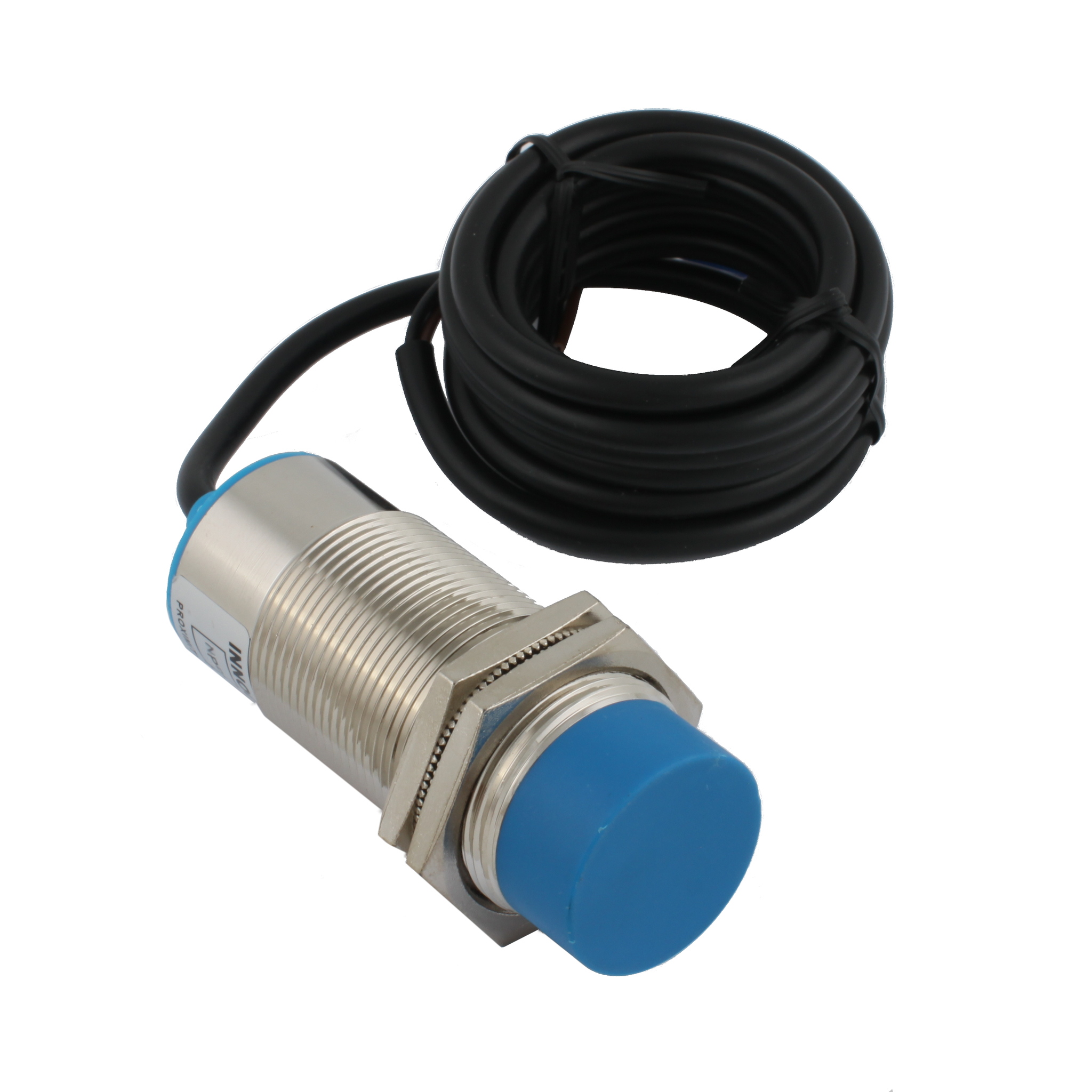Емкостный датчик INNOCONT, M30x1,5, L=78 мм, зона срабатывания 15 мм, -25 +60 С, 12…24 VDC, IP65, выход: NPN NO, макс. ток 200 мА, кабель 2 м SC-30N15C