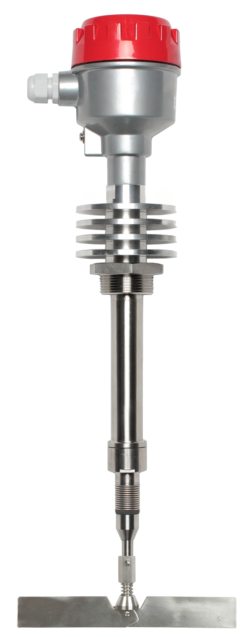 Механический ротационный датчик уровня сыпучих материалов INNOLEVEL в алюм. корпусе, -40 +600 С, Рmax=0.8 bar, 24 VDC, IP65, лопасть складная двусторонняя 28х200 мм, нерж. сталь