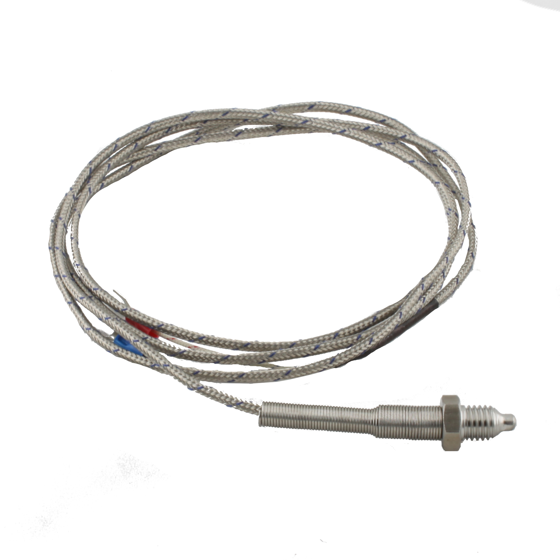 Датчик температуры INNOCONT с кабелем, исполнение V, спай CA, резьба М10x1,5, длина кабеля 3м TS-W-V-CA-3-M10x1,5