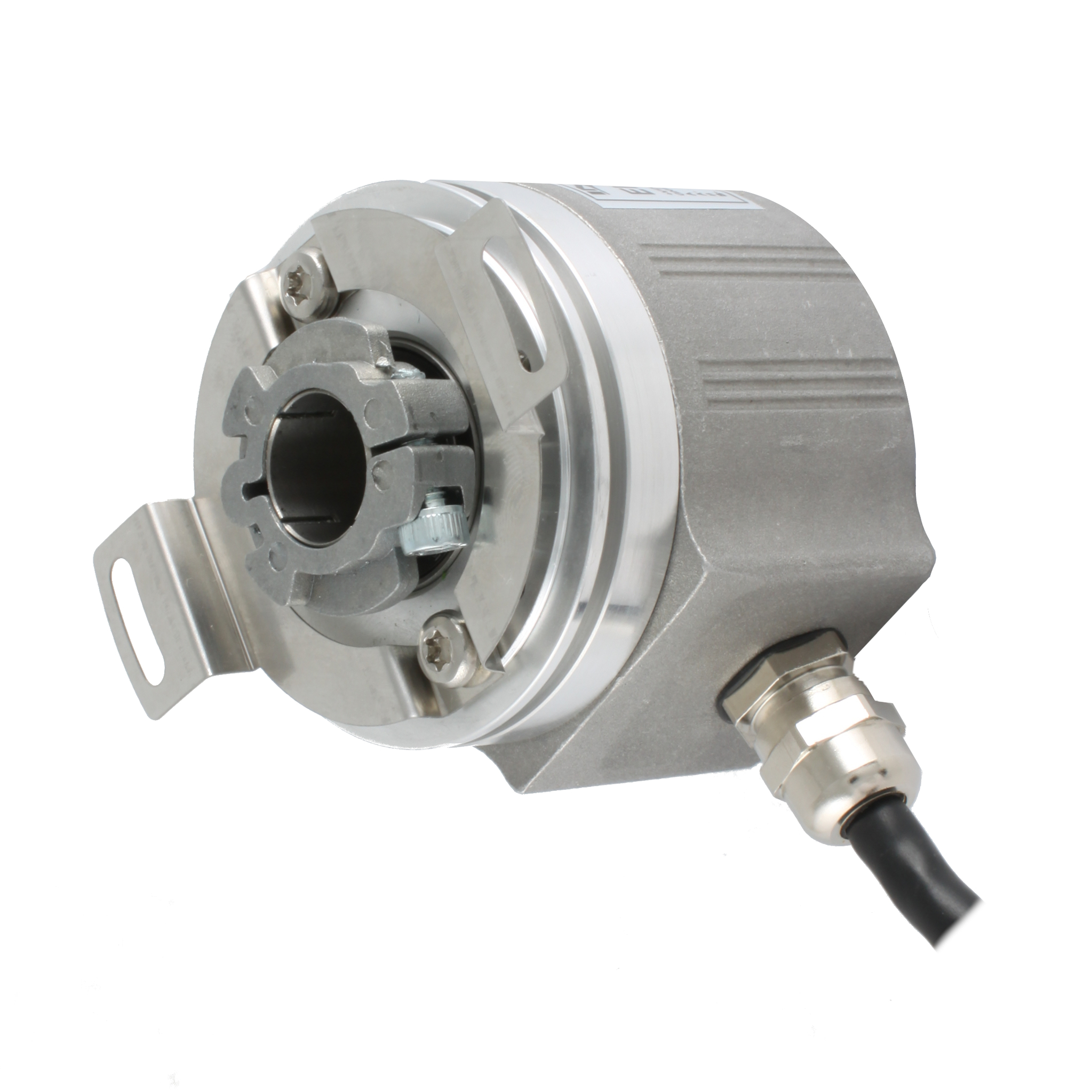 Инкрементальный программируемый энкодер INNOCONT D=58мм, полый вал 15мм, 5…30VDC, выход TTL/HTL с инверсией, IP 54