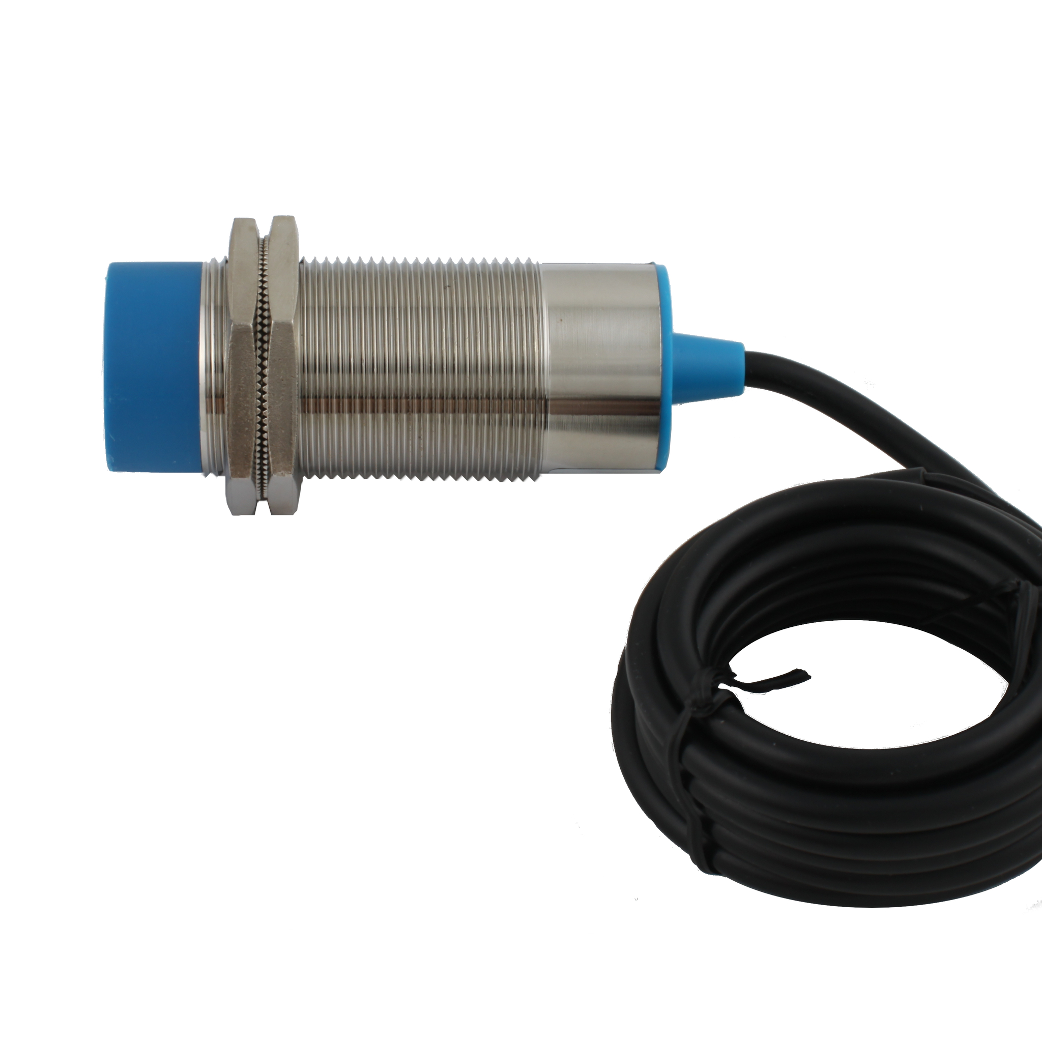 Емкостный датчик INNOCONT, M30x1,5, L=78 мм, зона срабатывания 15 мм, -25 +60 С, 12…24 VDC, IP65, выход: PNP NO, макс. ток 200 мА, кабель 2 м SC-30P15C