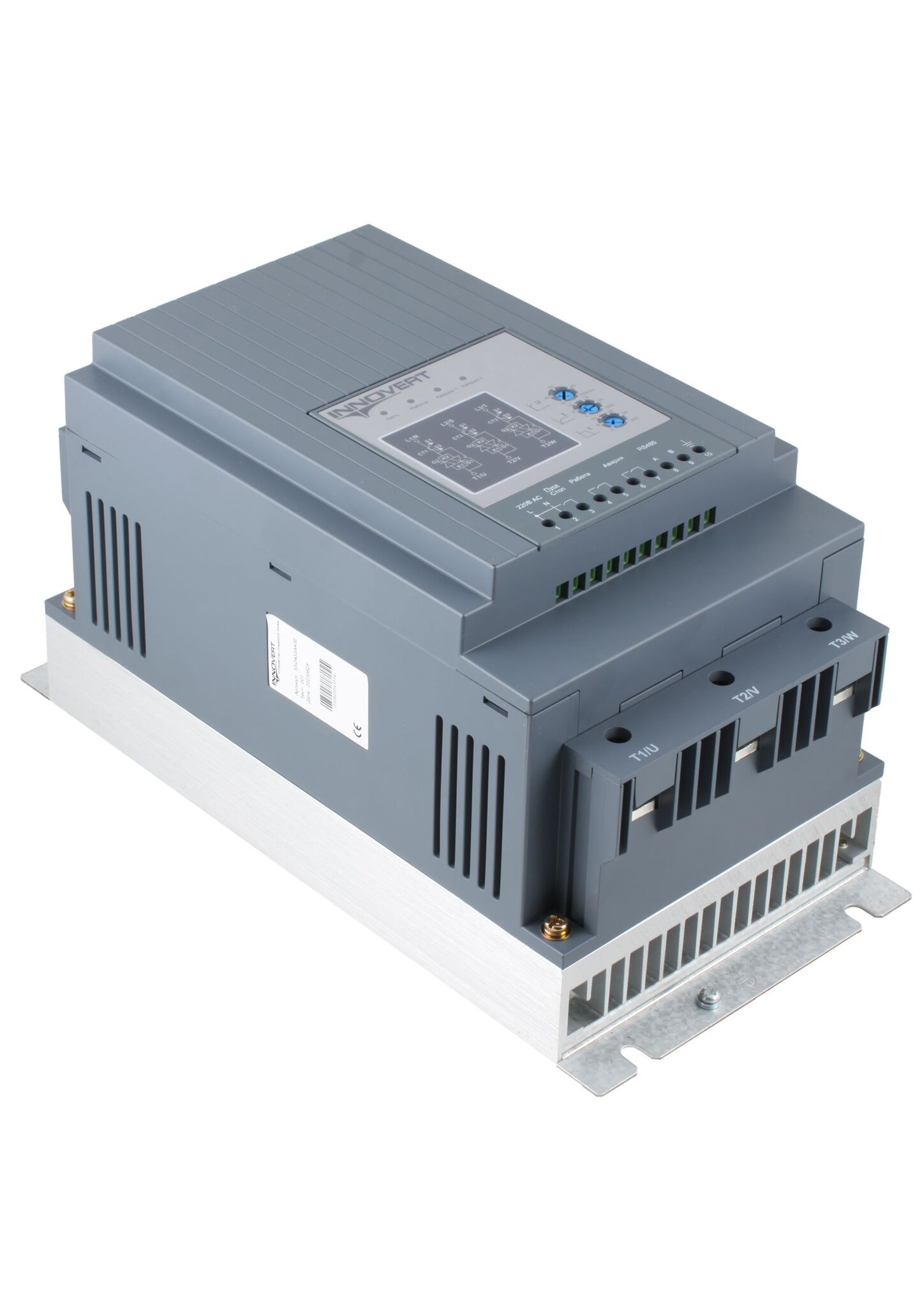 Устройство плавного пуска INNOVERT SSD453A43E, 45кВт, 380В, 90А