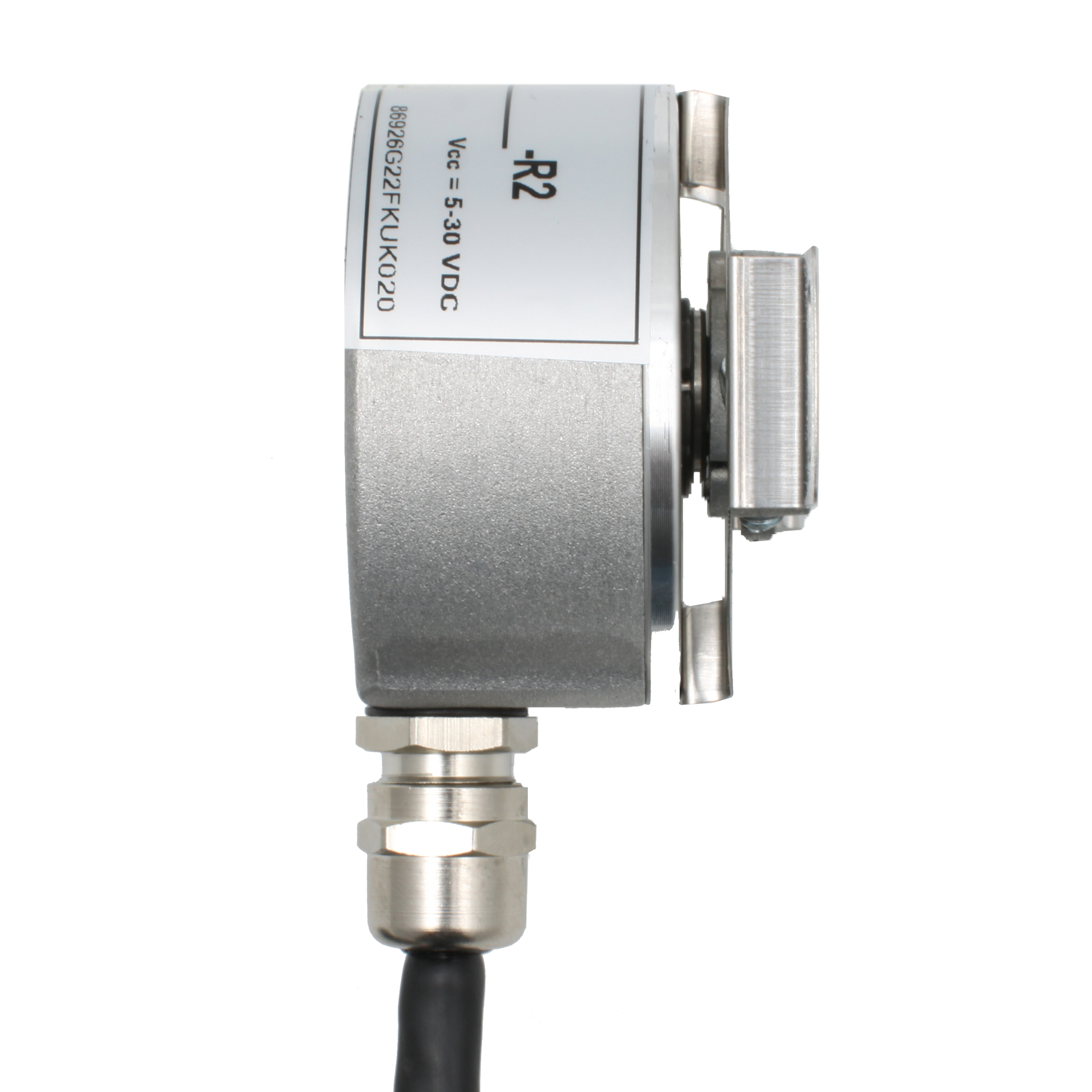 Инкрементальный программируемый энкодер INNOCONT D=50мм, полый вал 8мм, 5…30VDC, выход TTL/HTL с инверсией, IP 54