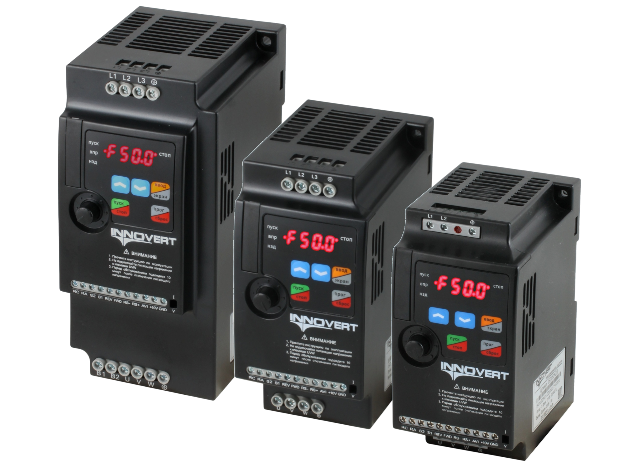 Преобразователи частоты INNOVERT серии ISD mini PLUS