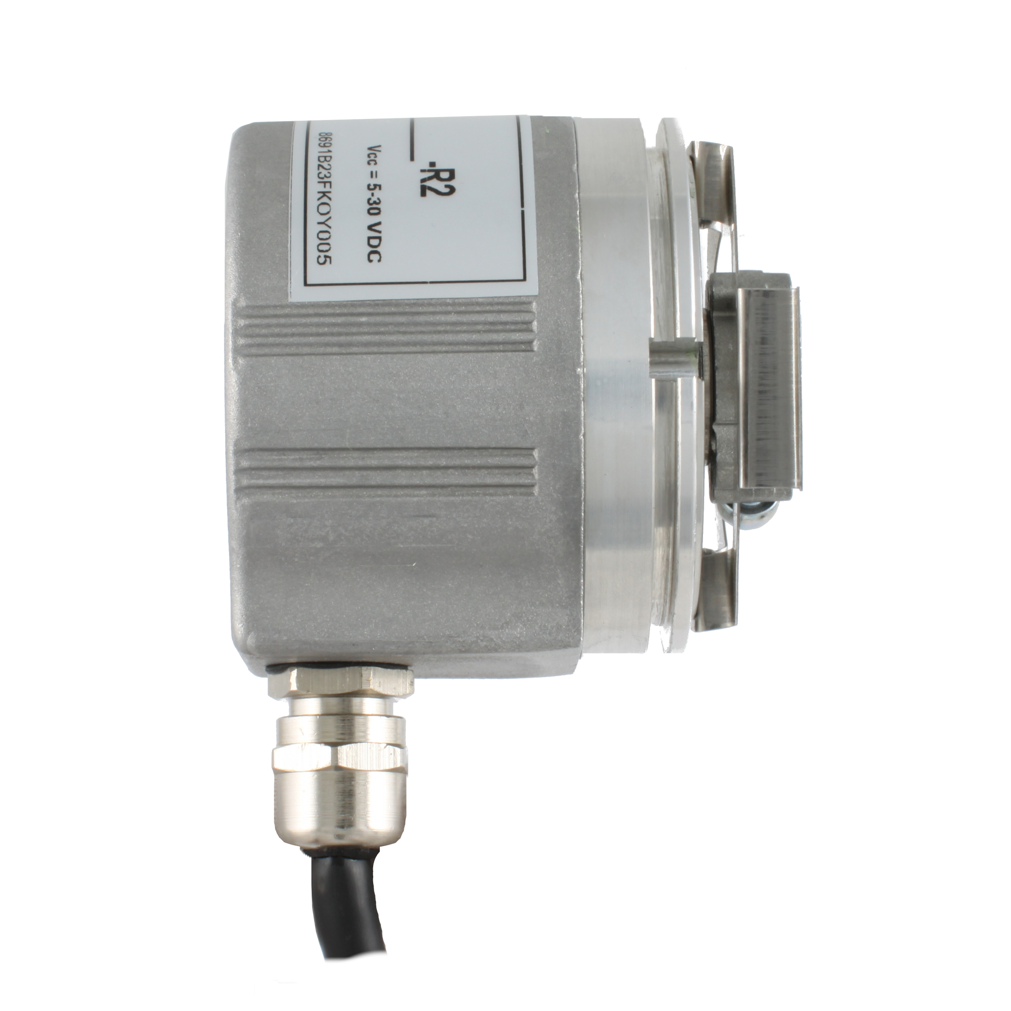 Инкрементальный программируемый энкодер INNOCONT D=58мм, полый вал 10мм, 5…30VDC, выход TTL/HTL с инверсией, IP 54