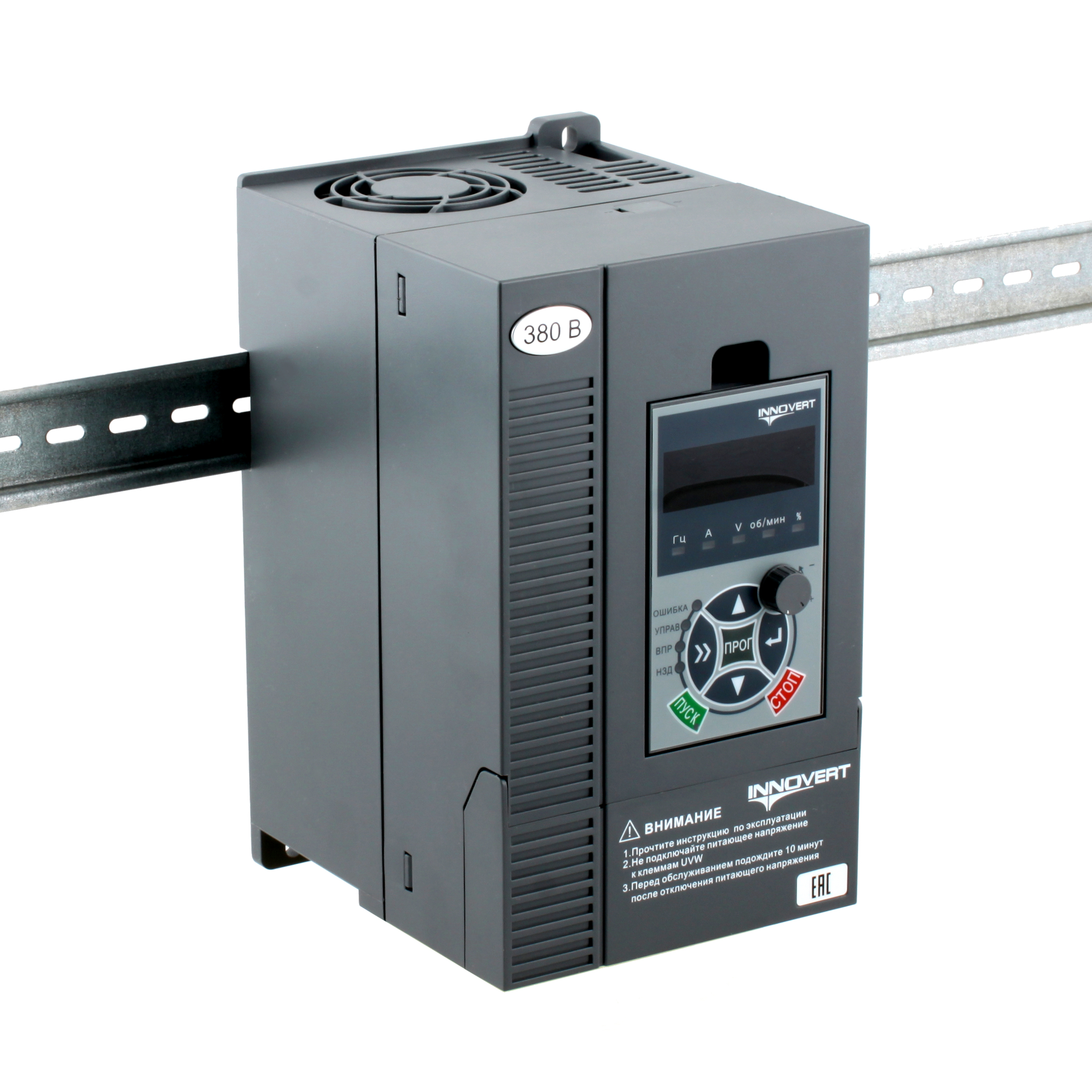 Преобразователь частоты INNOVERT PUMP IHD402P43T, 4,0кВт, 380В, 9А