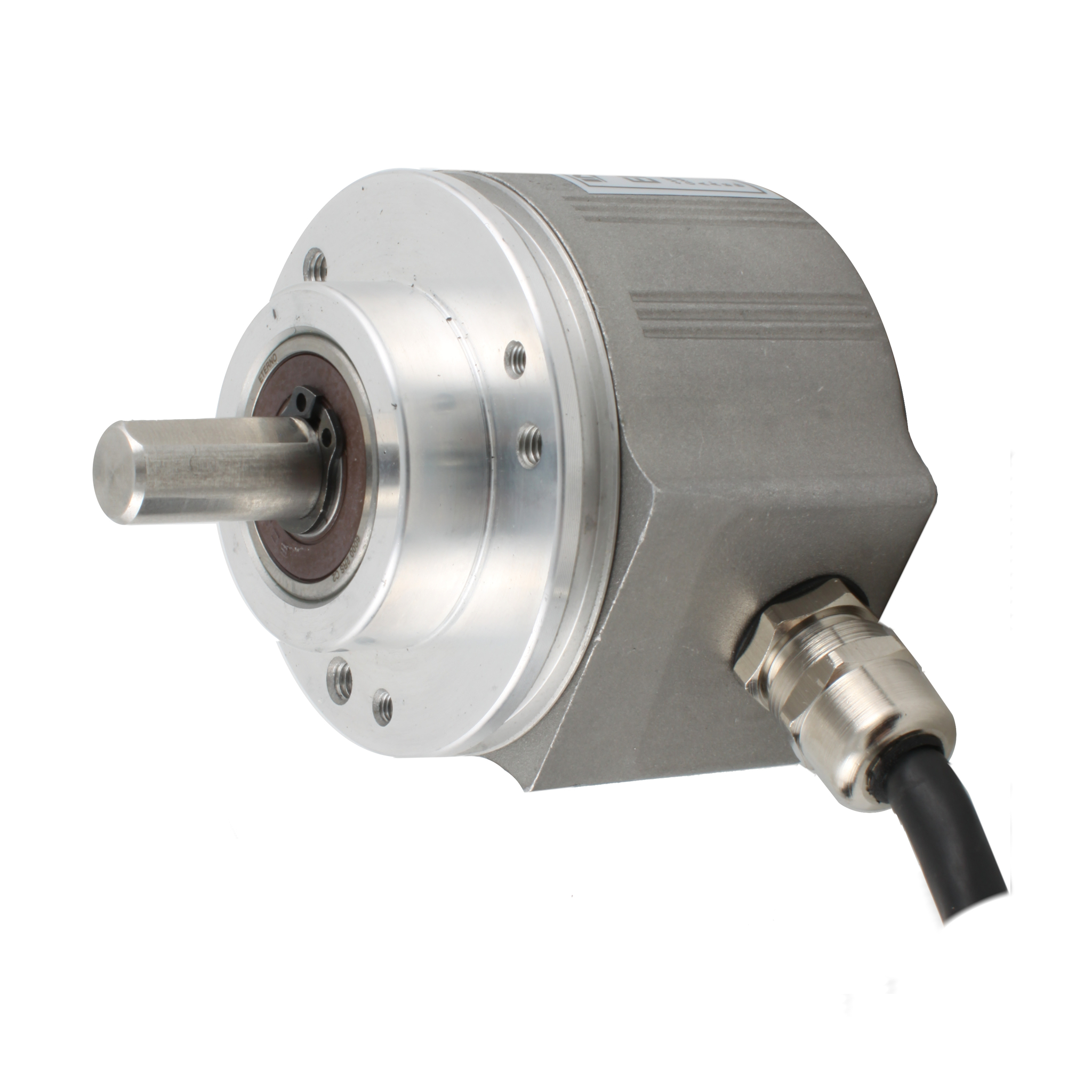 Инкрементальный программируемый энкодер INNOCONT D=58мм, выступающий вал 8мм, 5…30VDC, выход TTL/HTL с инверсией, IP 65