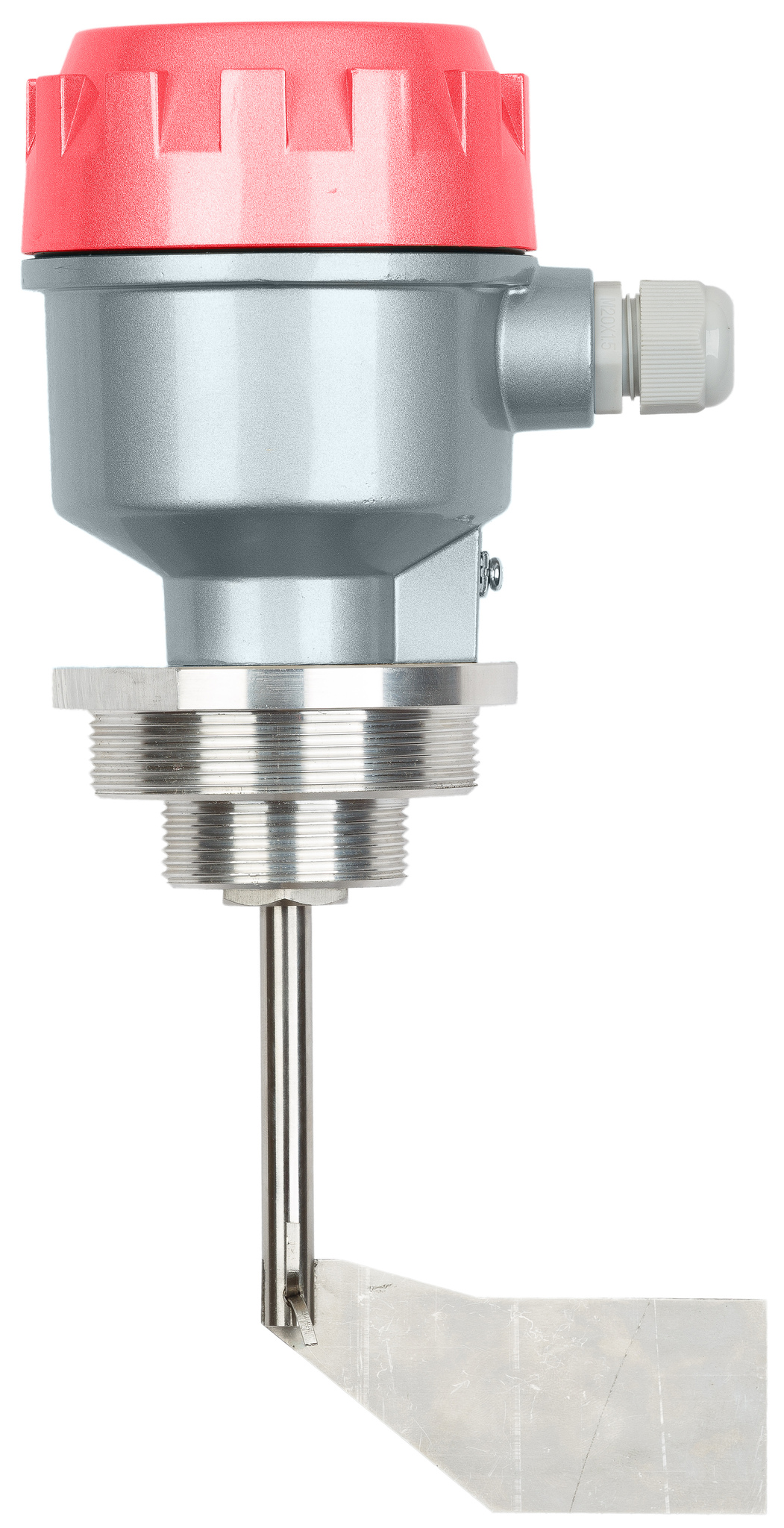 Механический ротационный датчик уровня сыпучих материалов INNOLEVEL в алюм. корпусе, взрывозащ. ТР ТС 012/2011, -40 +80 С, Рmax=0.8 bar, 24 VDC, IP66, лопасть 40х98 мм, нерж. сталь