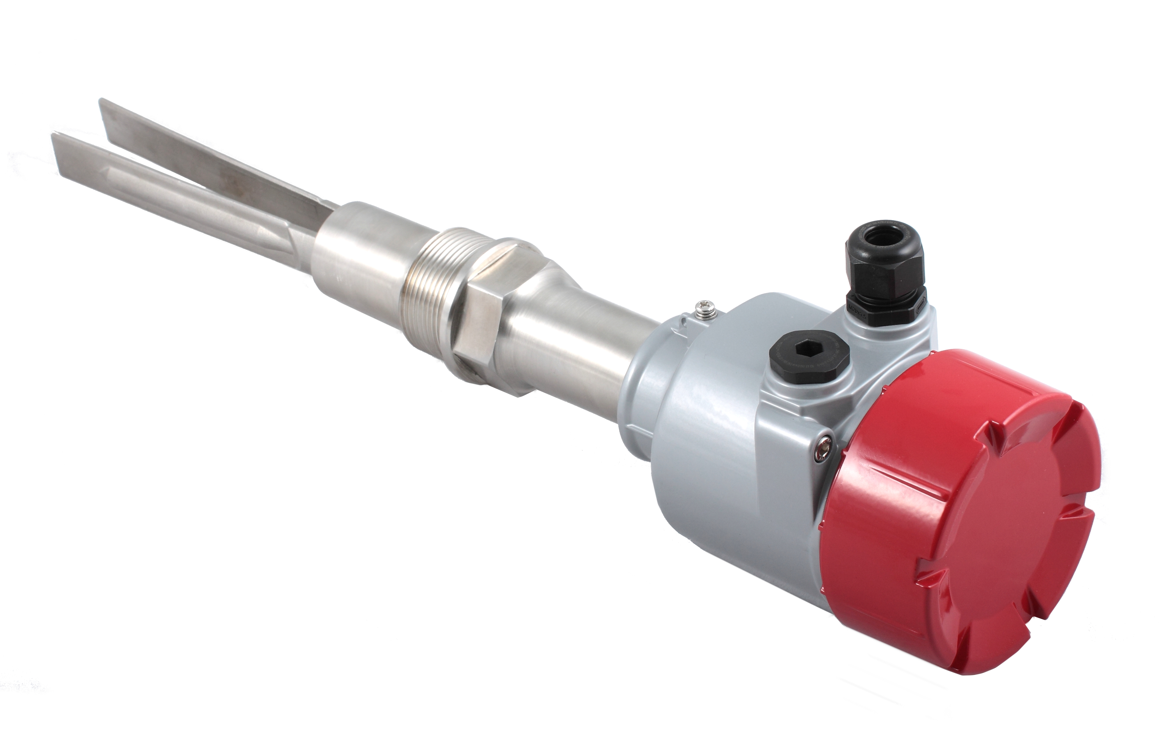 Вибрационный датчик уровня сыпучих материалов INNOLEVEL в алюм. корпусе, -40 +250 С, Pmax=10 bar, 22-265 VAC - 20-46 VDC, IP 67, чувств. от 10 г/л, соединение- резьба G 1 1/2"