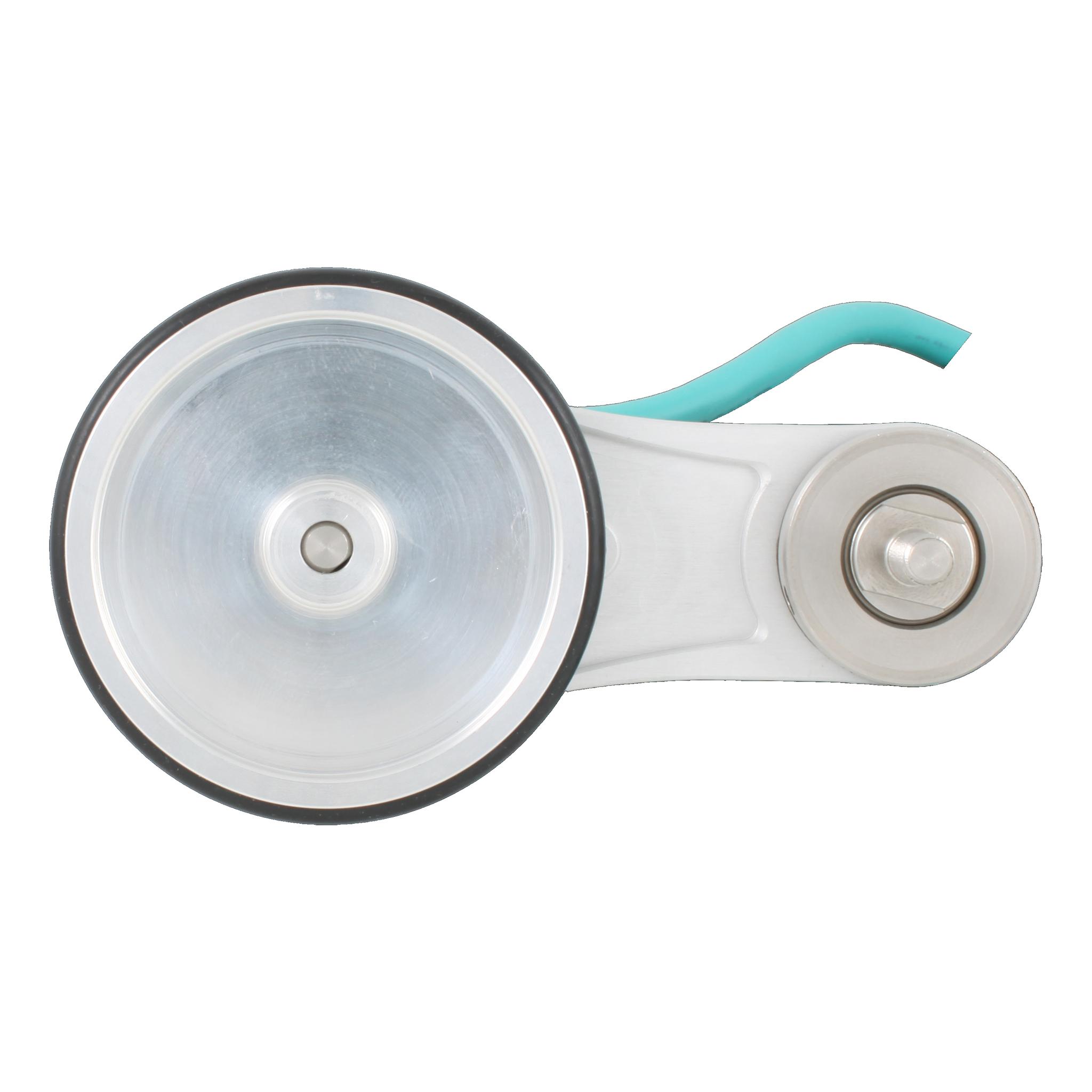 Инкрементальный энкодер INNOCONT D=40мм с мерным колесом L=200мм, контактная поверхность - резина, профиль гладкий, 1имп/0,5мм, 5…30VDC, выход HTL, IP64, -20…+85°C, тангенциальный кабель 2м