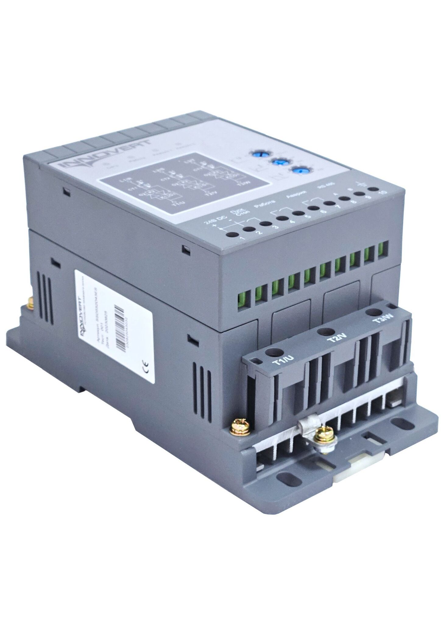 Устройство плавного пуска INNOVERT SSD402A43E, 4кВт, 380В, 7.5А