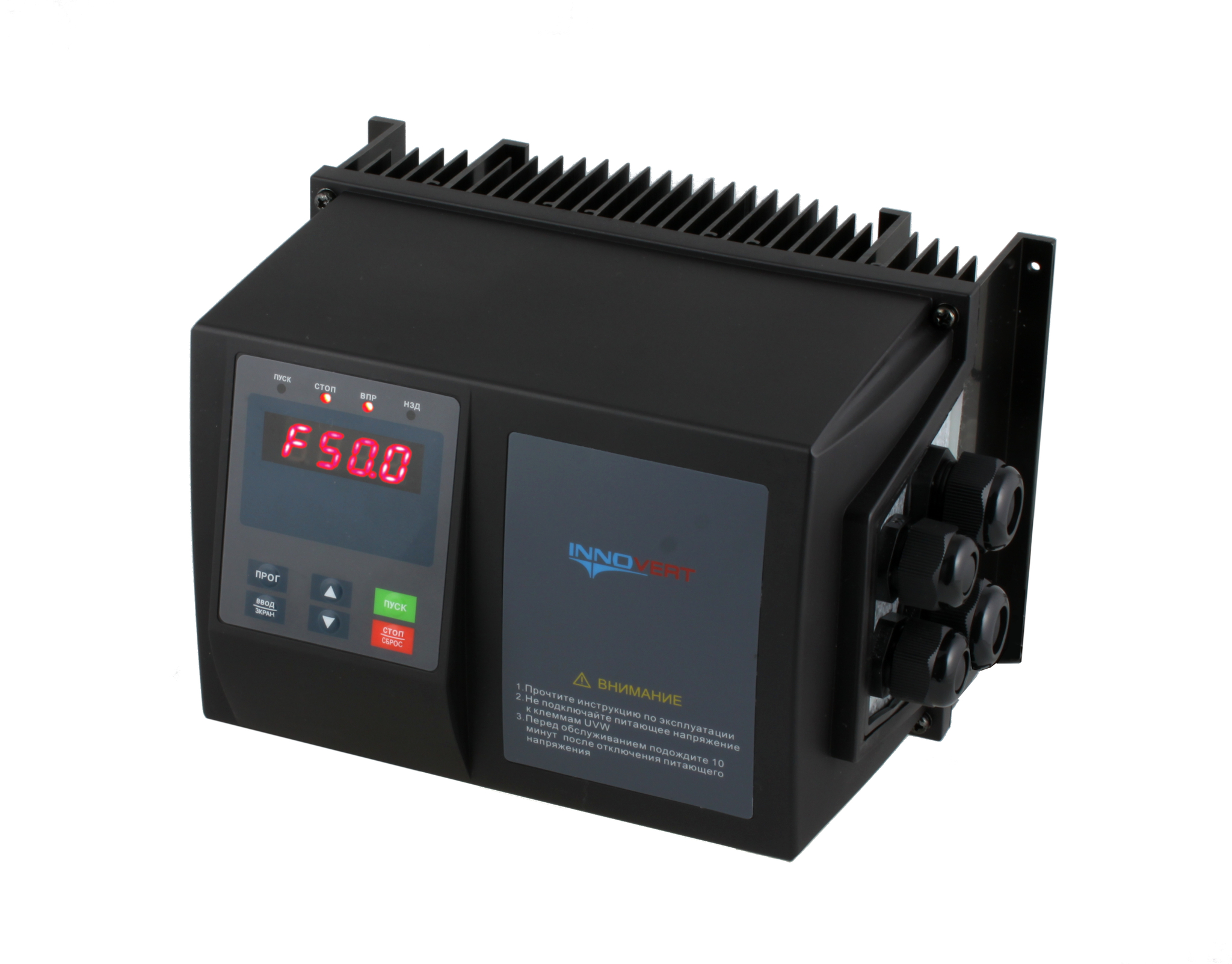 Преобразователь частоты пыле- влагозащищенный INNOVERT IPD752P43B IP54, 7,5кВт, 380В, 17.5А