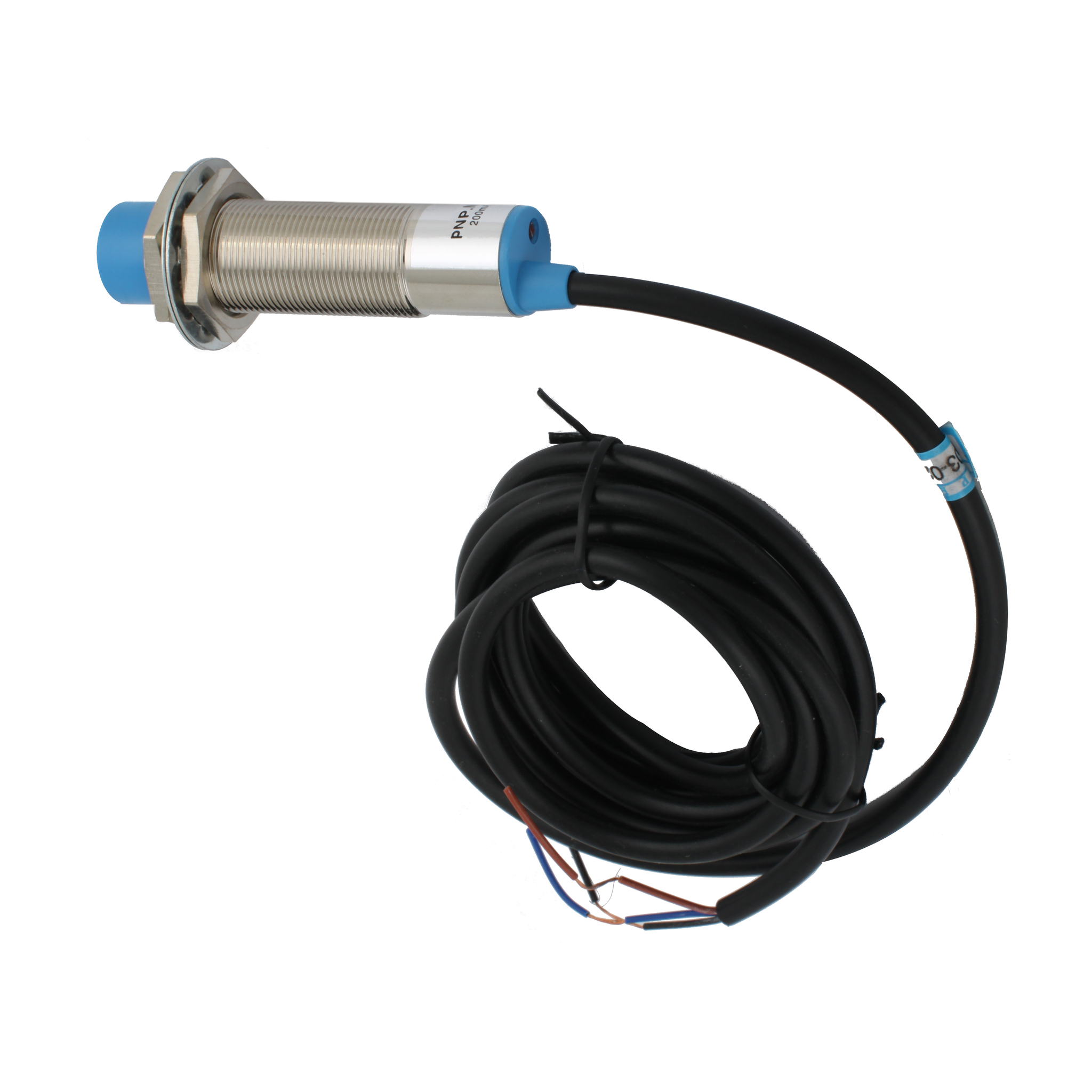 Емкостный датчик INNOCONT, M18x1, L=71 мм, зона срабатывания 10 мм, -25 +60 С, 12…24 VDC, IP65, выход: PNP NO, макс. ток 200 мА, кабель 2 м SC-18P10C