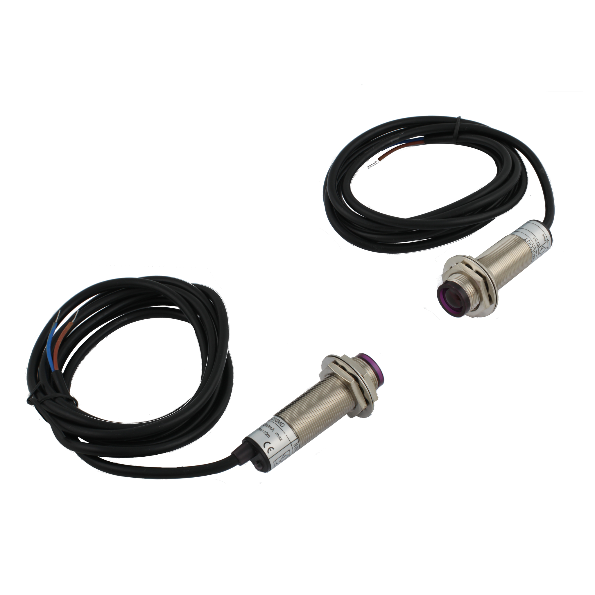 Фотодатчик на пересечение луча INNOCONT PES-T18-NO10MD (приемник+передатчик)