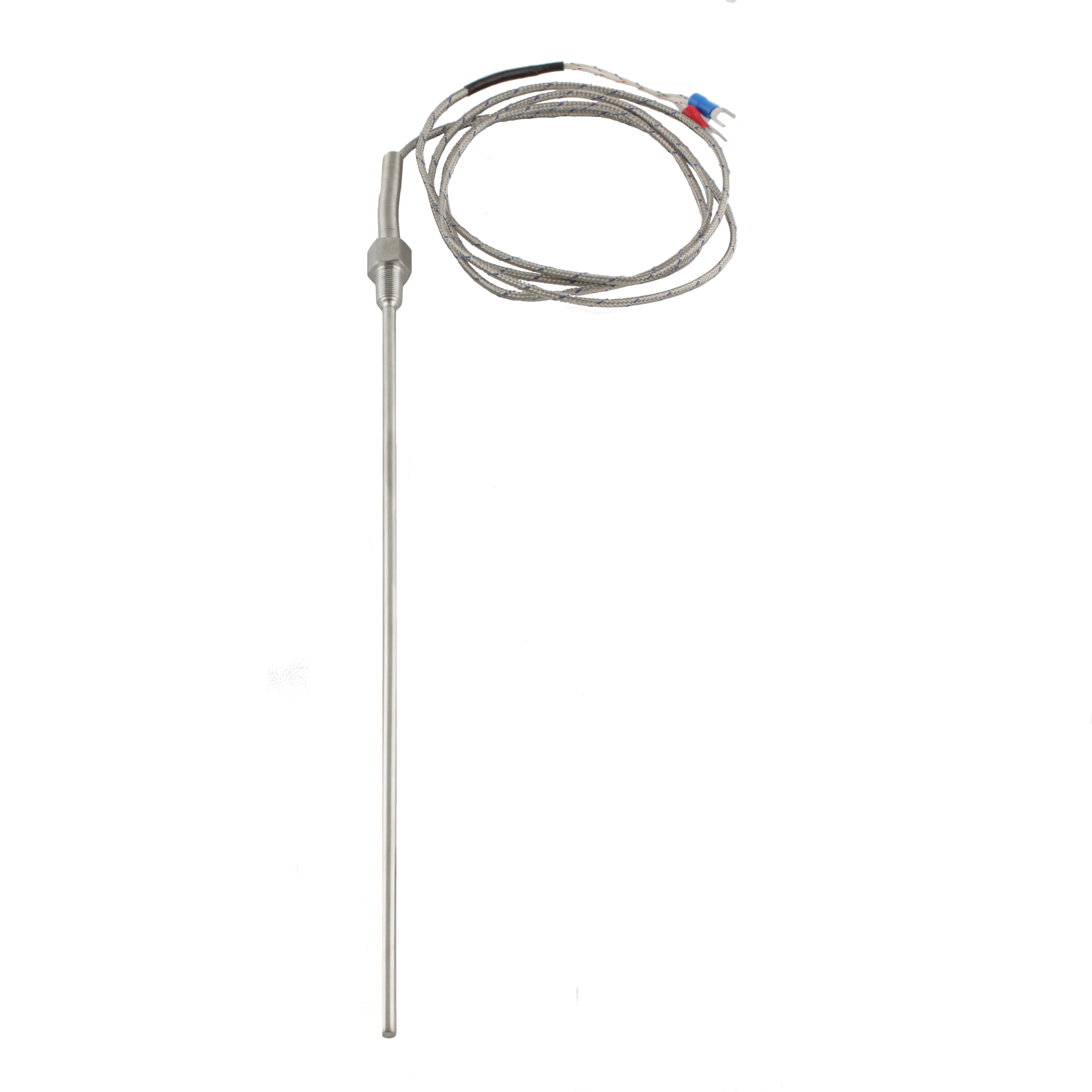 Датчик температуры INNOCONT с кабелем, исполнение N, спай CA, раб.часть: диаметр 4,8мм длина 300мм, резьба 1/8", длина кабеля 1,5м TS-W-N-CA-4,8-300-1,5-1/8