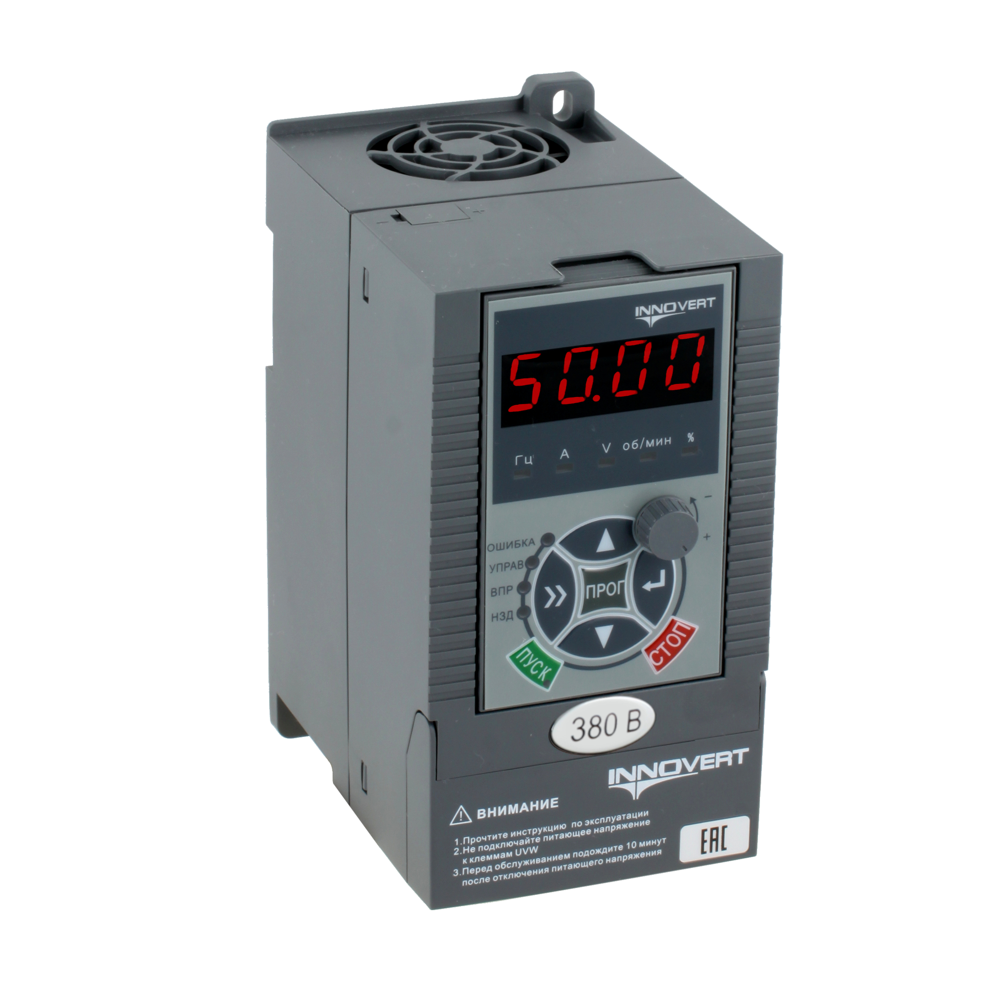 Преобразователь частоты INNOVERT PUMP IHD751P43T, 0,75кВт, 380В, 2,5А