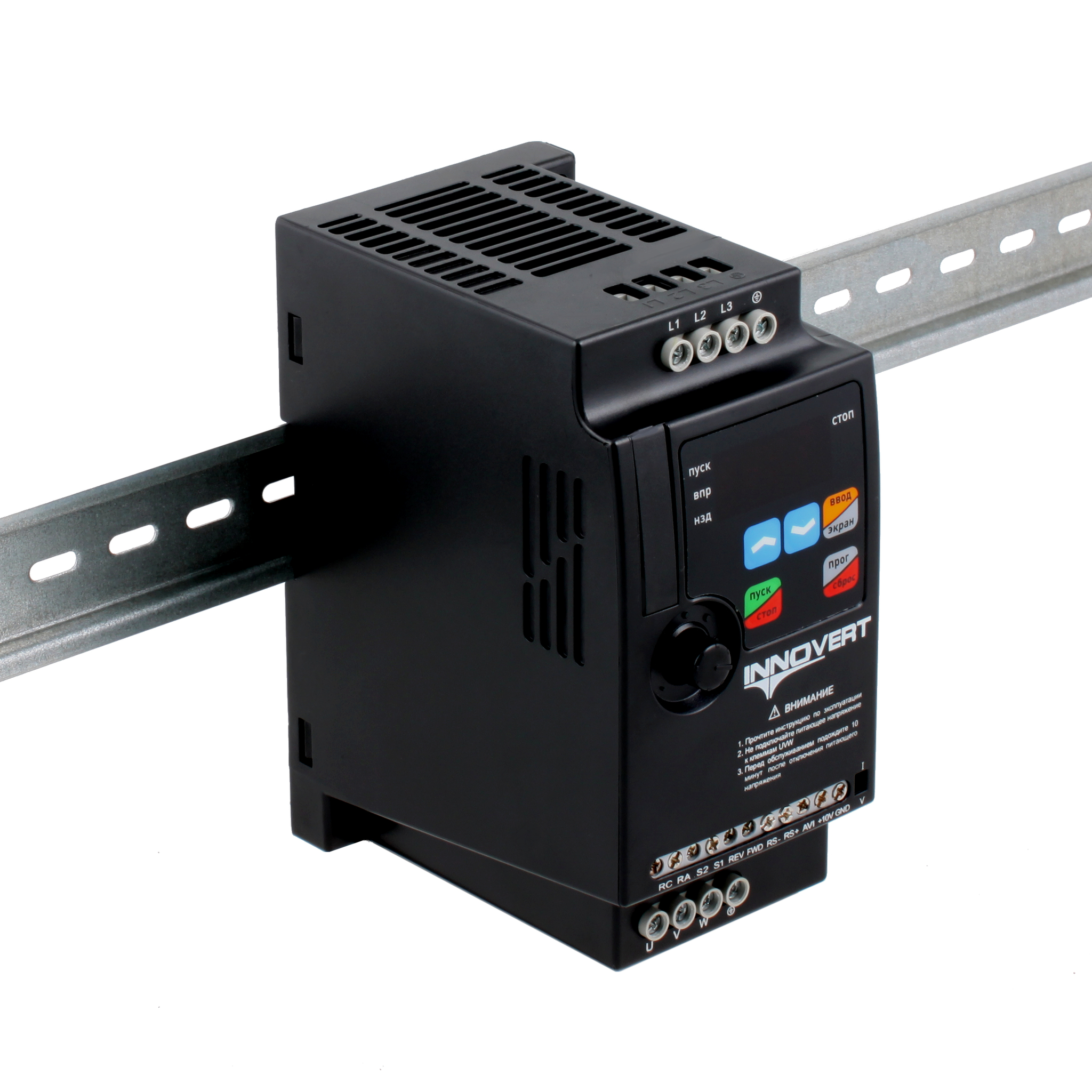 Преобразователь частоты INNOVERT ISD mini plus ISD112M43E, 1,1кВт, 380В, 3.0 А