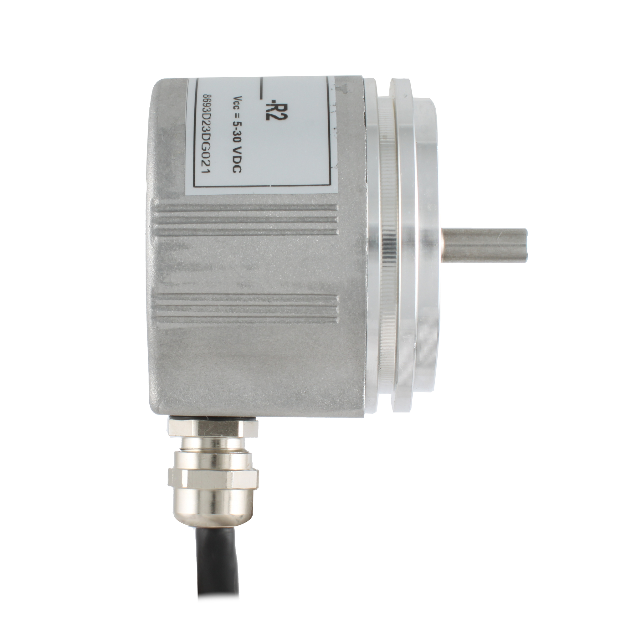 Инкрементальный программируемый энкодер INNOCONT D=58мм, выступающий вал 6мм, сервофланец, 5…30VDC, выход TTL/HT, IP 65