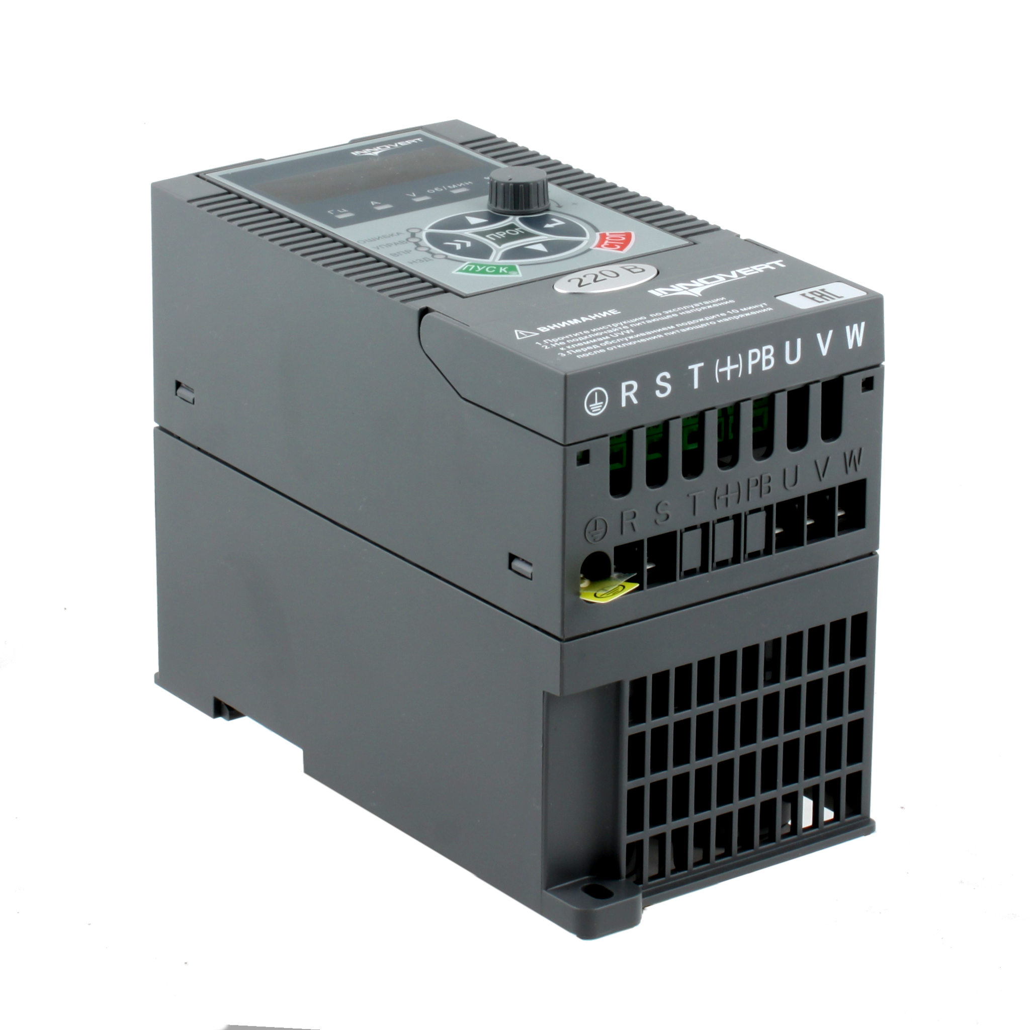 Преобразователь частоты векторный INNOVERT ITD112U21B2, 1,1кВт, 220В, 6А