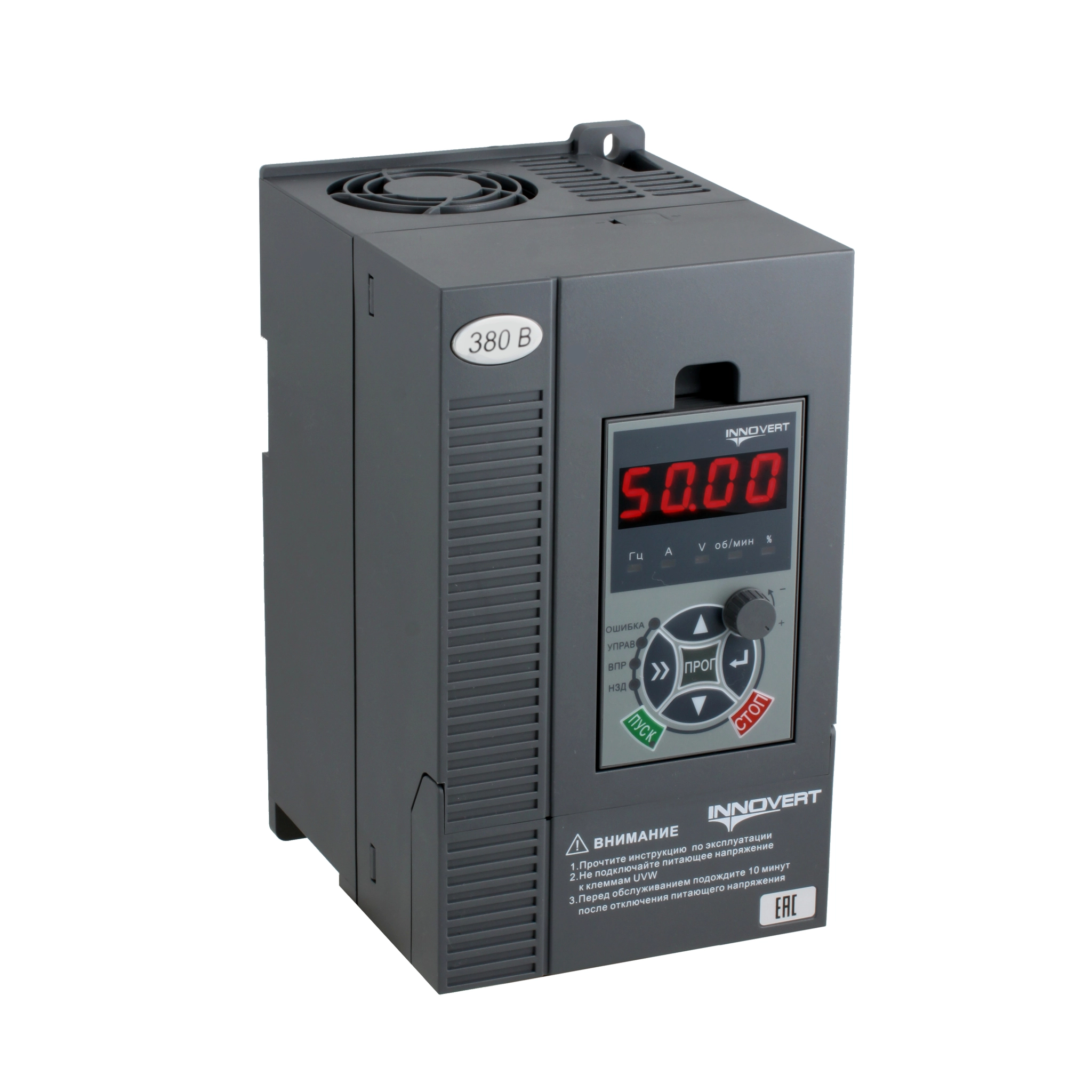 Преобразователь частоты INNOVERT PUMP IHD222P43T, 2,2кВт, 380В, 6А