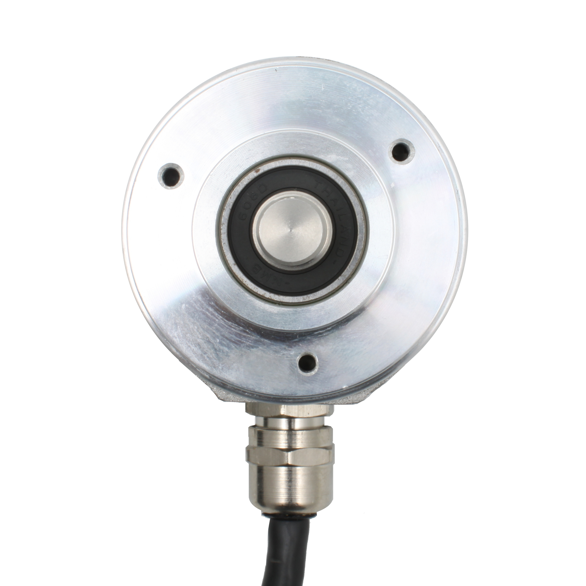 Инкрементальный программируемый энкодер INNOCONT D=50мм, выступающий вал 8мм, 5…30VDC, выход TTL/HTL с инверсией, IP 65