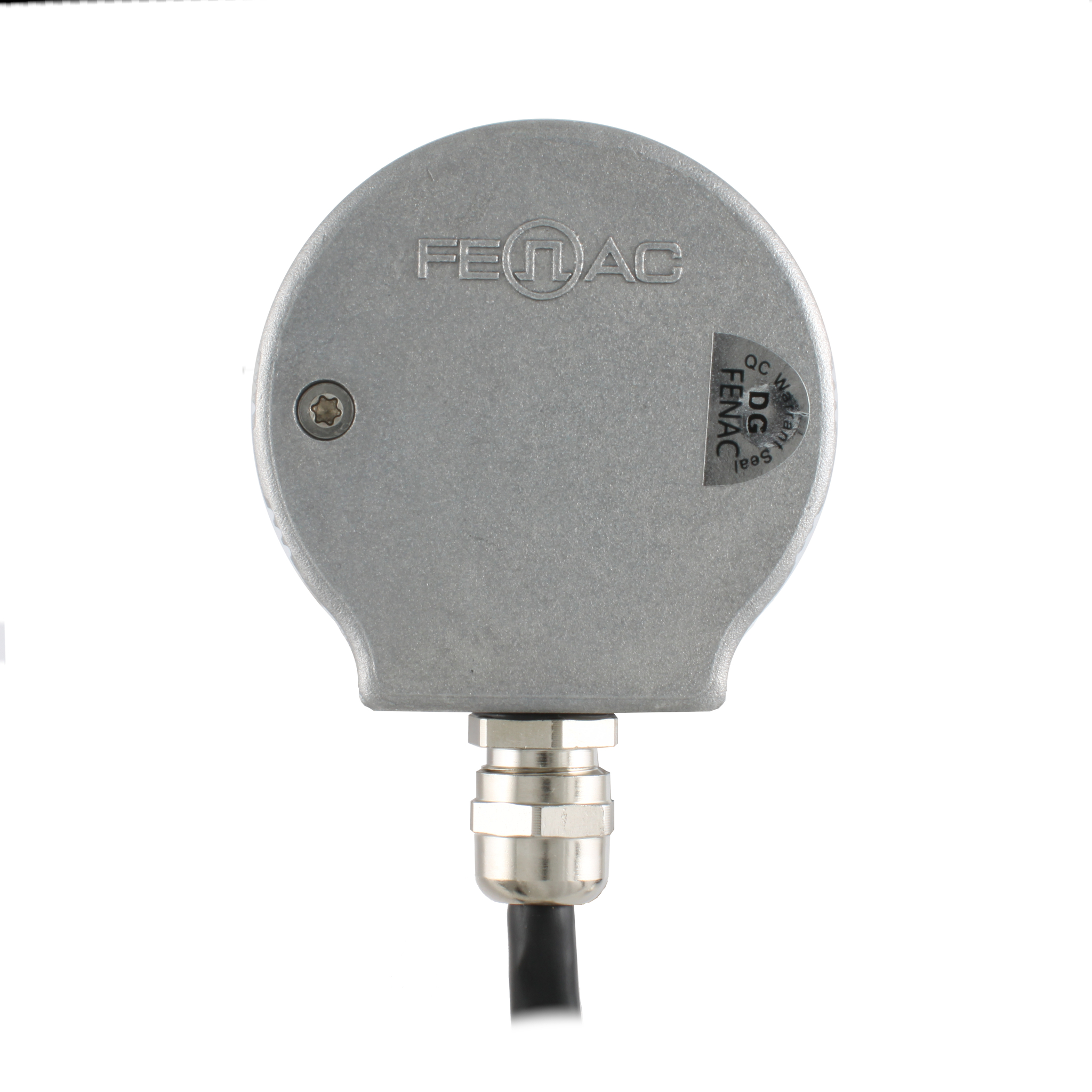 Инкрементальный программируемый энкодер INNOCONT D=58мм, выступающий вал 6мм, сервофланец, 5…30VDC, выход TTL/HT, IP 65