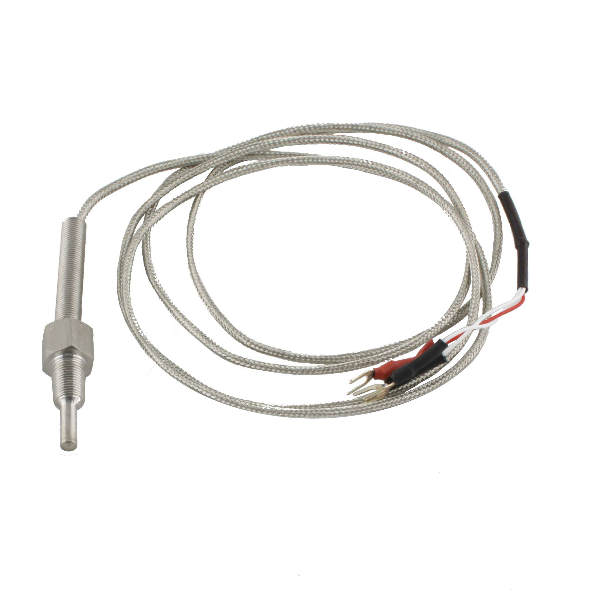 Датчик температуры INNOCONT с кабелем, исполнение N, спай Pt100, раб. часть: диаметр 4,8мм длина 30мм, резьба 1/8", длина кабеля 1.5м TS-W-N-Pt100-4,8-30-1,5-1/8