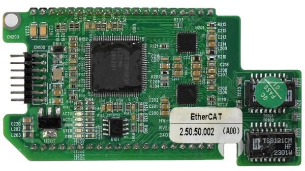 Коммуникационная плата расширения для связи по протоколу EtherCAT